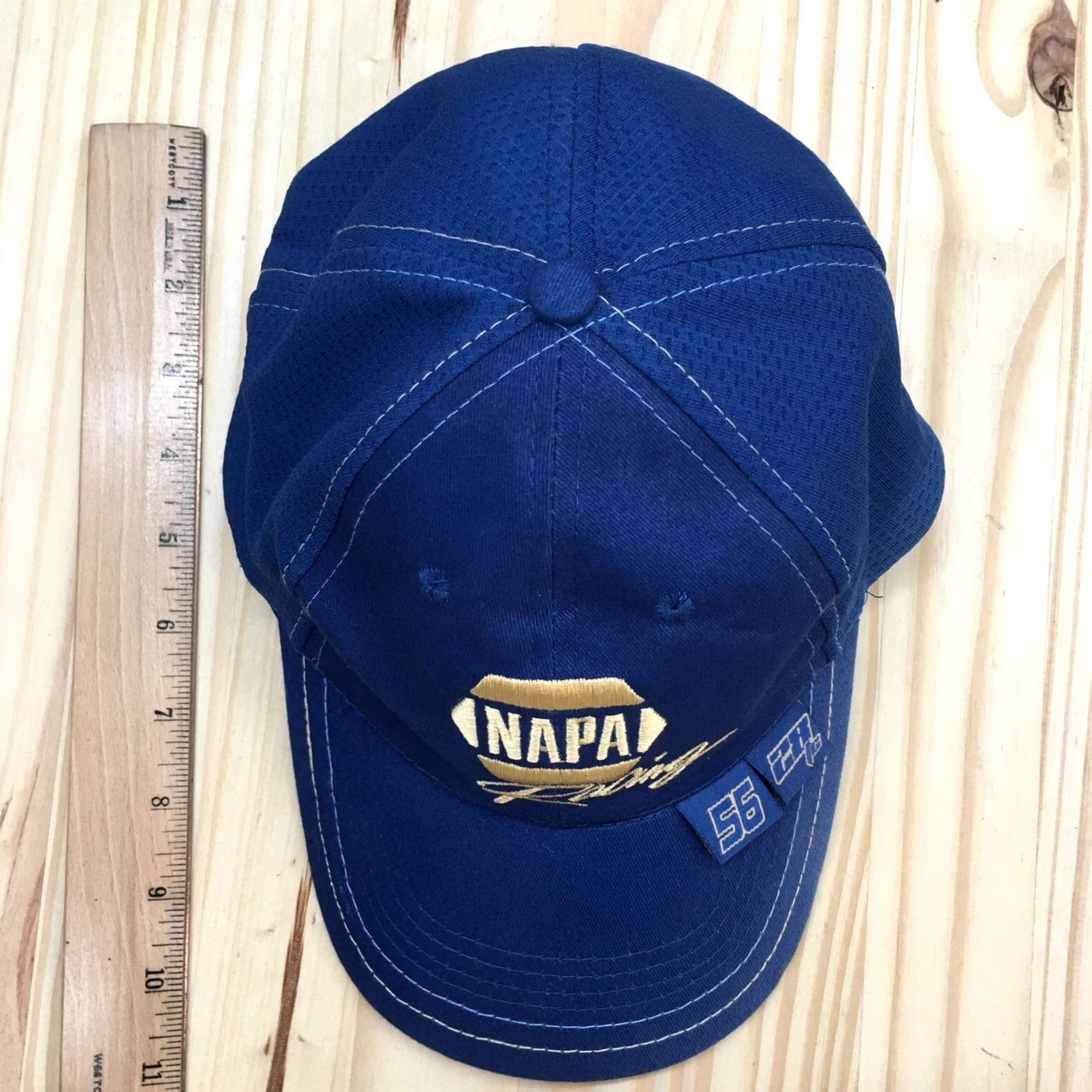 Vintage NAPA Racing 56 Baseball Cap Hat Mens Blue One Size Cotton Curved Brim Casual Size ONE SIZE - 3 Thumbnail