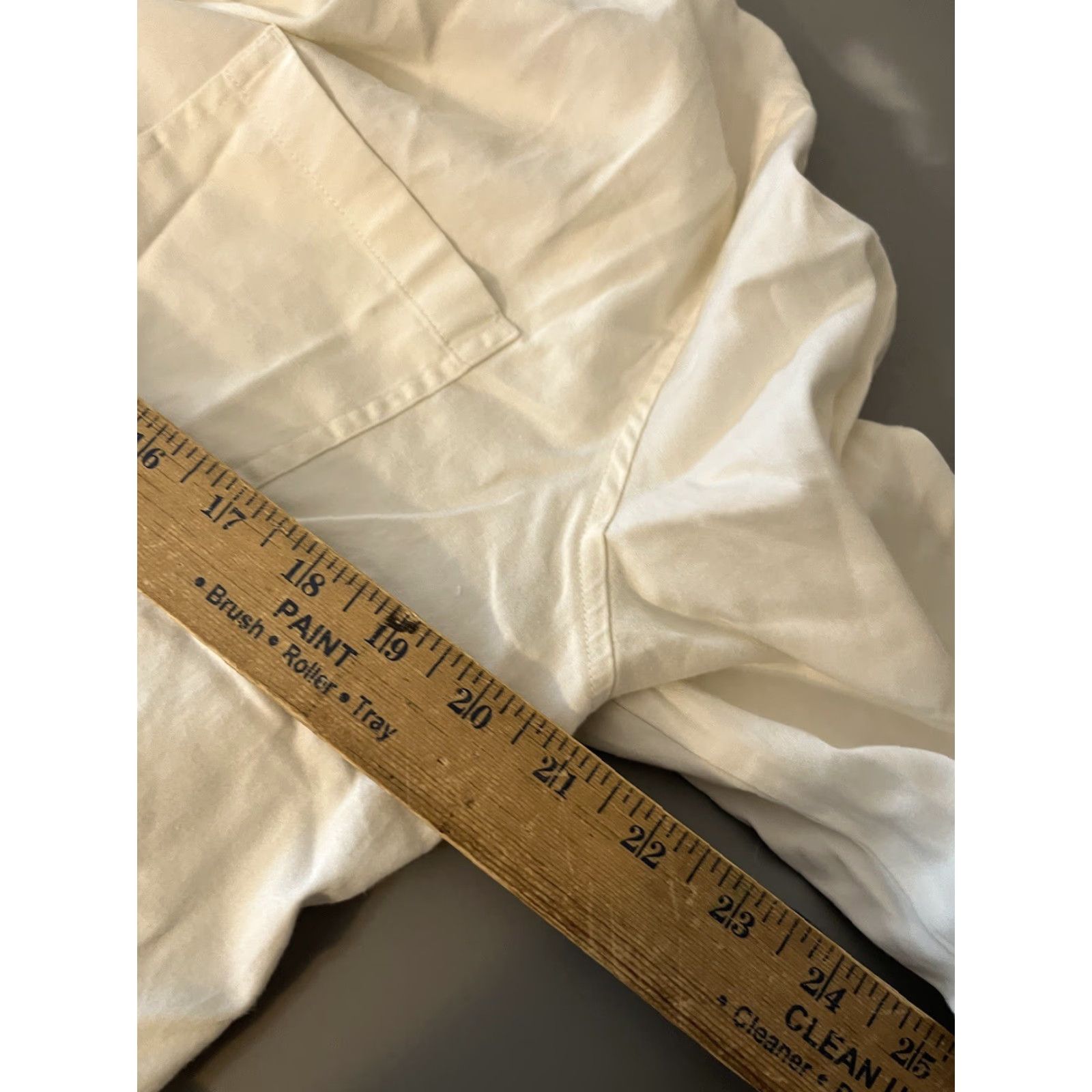 Vintage VINTAGE Chicos Design Women Button-Up Shirt Size 3 White Cotton Blend Solid Womens Size XS / US 0-2 / IT 36-38 - 5 Thumbnail
