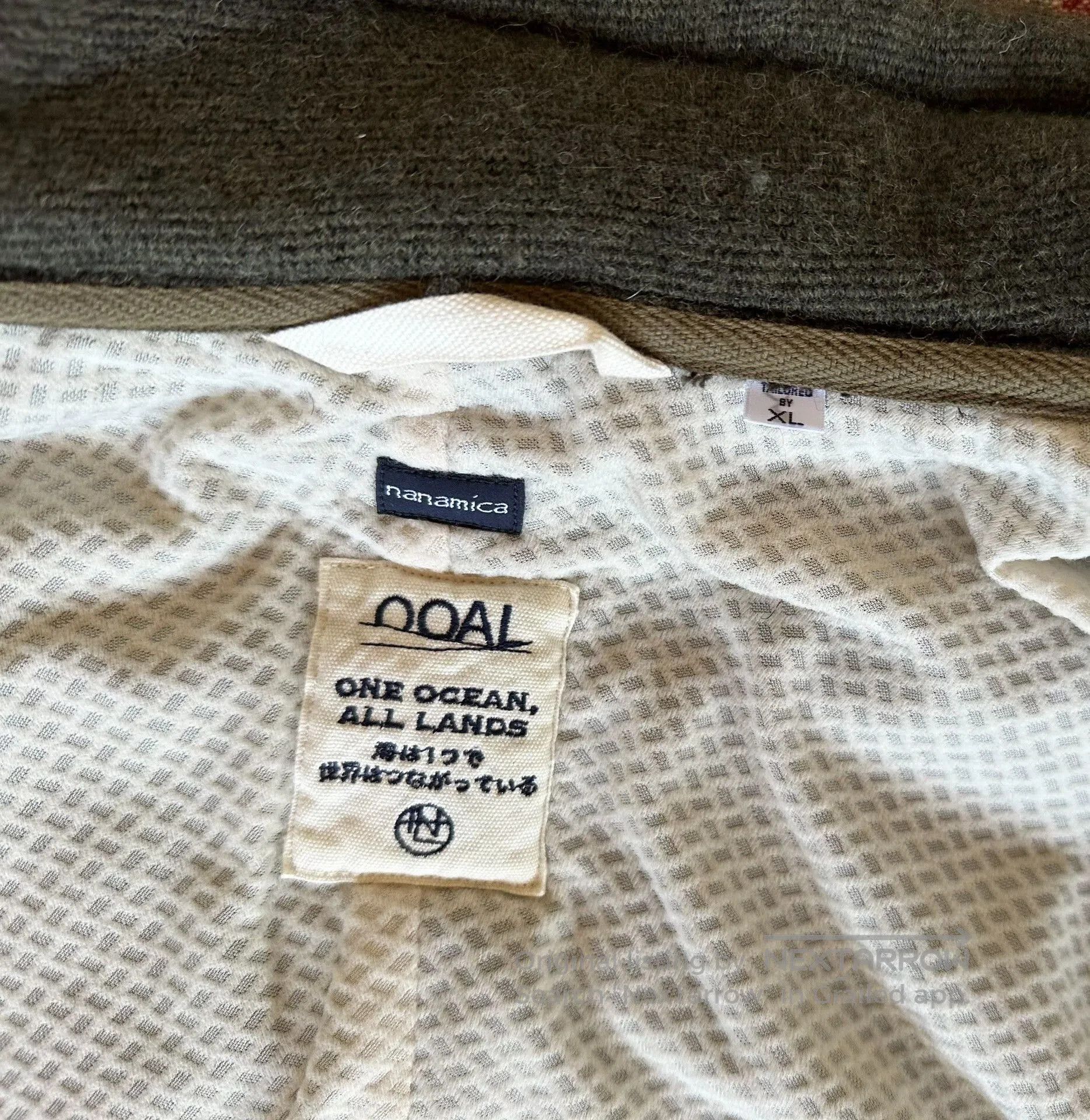 Nanamica vintage wool fleece jacket by nanamica. Size US XL / EU 56 / 4 - 5 Thumbnail