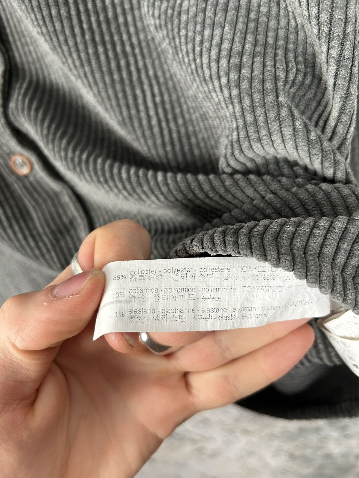 Zara Zara Corduroy Overshirt Streetwear Hype Fashion Skate Size US M / EU 48-50 / 2 - 5 Thumbnail
