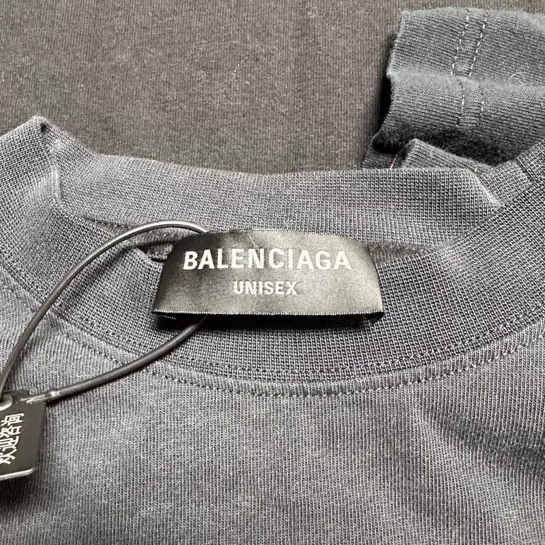 Balenciaga Balenciaga Dual Layer Inverted Band Short Sleeve Size US S / EU 44-46 / 1 - 3 Thumbnail