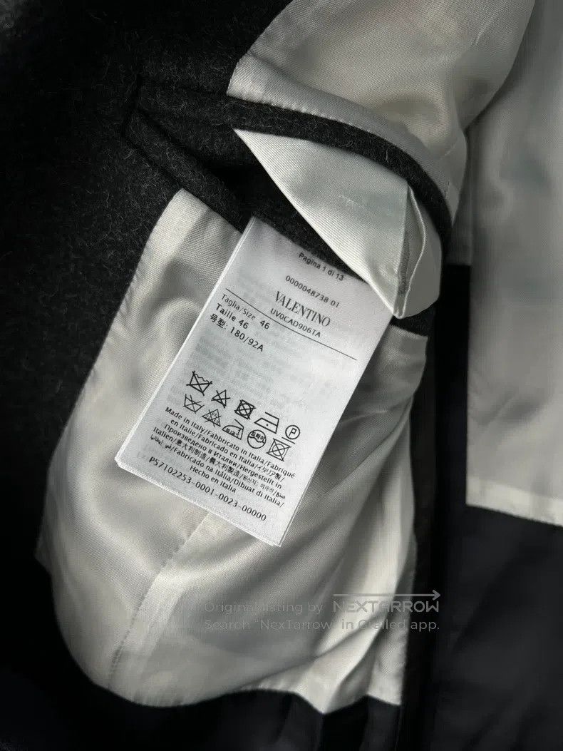 Valentino Valentino Single-breasted color-blocked striped coat Size US S / EU 44-46 / 1 - 8 Thumbnail