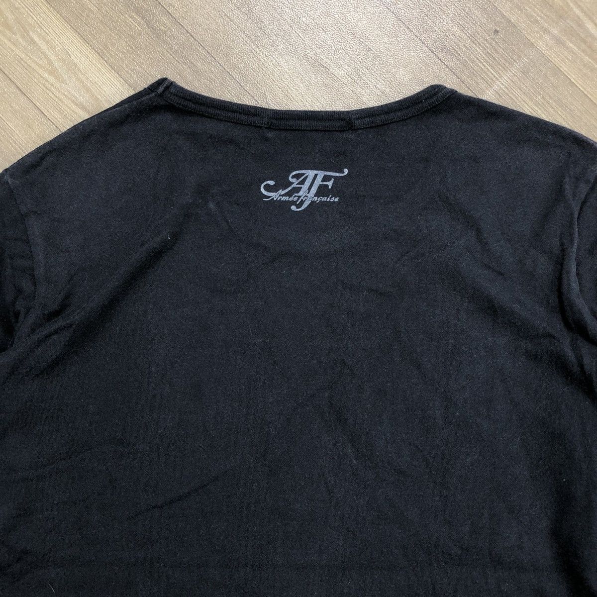 If Six Was Nine × Japanese Brand × Le Grande Bleu (L.G.B.) 2000s Armee Francaise Cross Poem Punk LGB Style Longsleeve Size US M / EU 48-50 / 2 - 9 Thumbnail