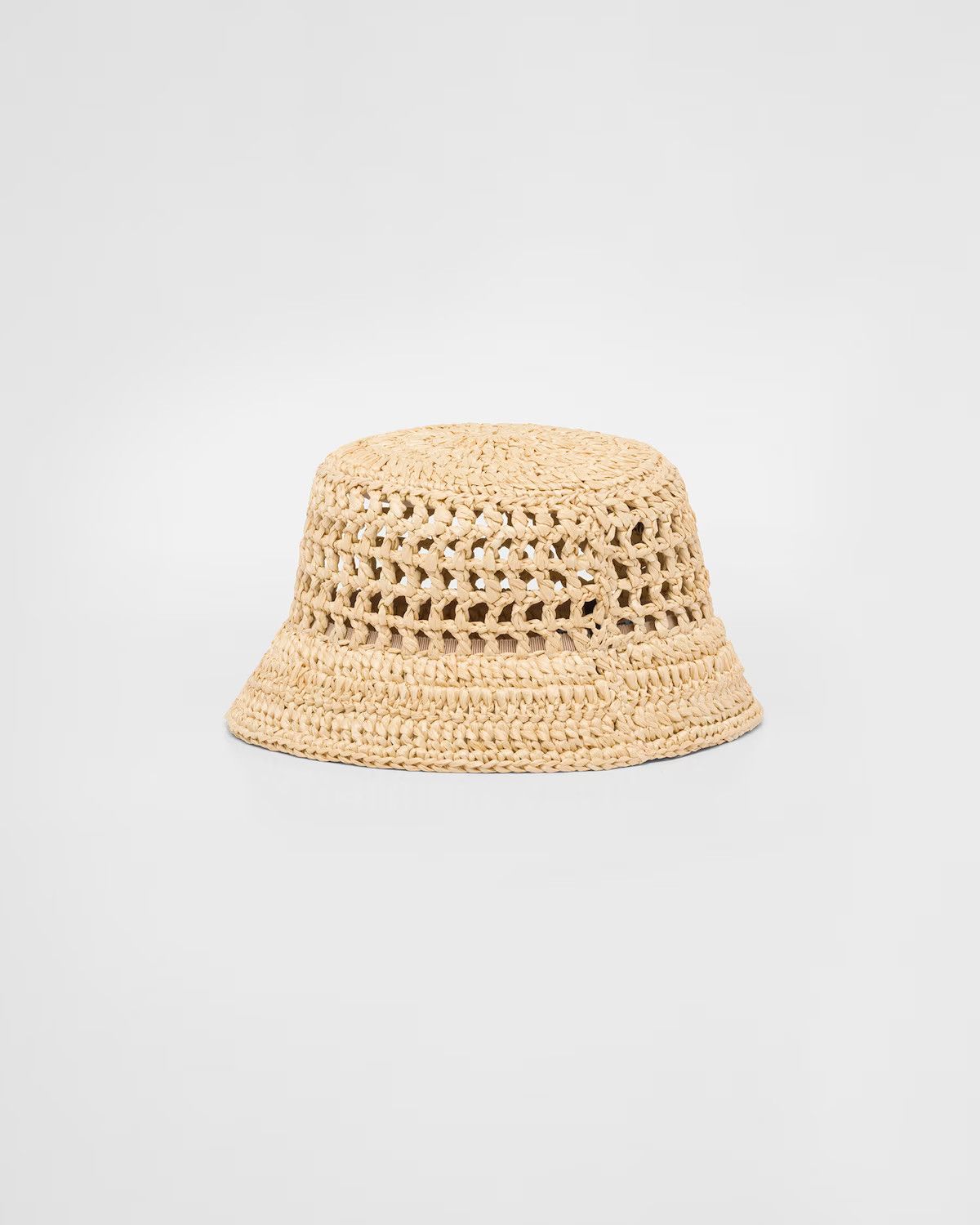 PRADA BUCKET HAT TRIANGLE LOGO CAP 2HC137_2A2T_F0018