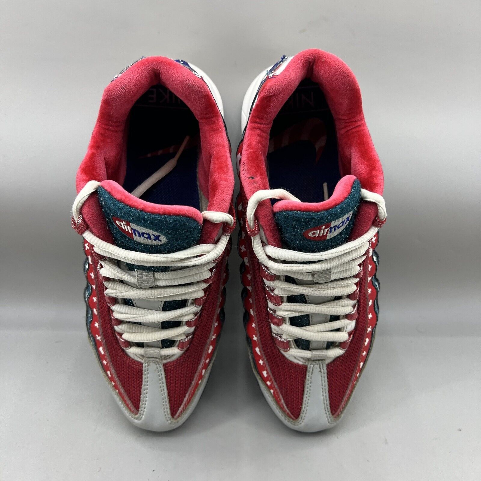 Nike Youth's 6 / Women's 7.5 - Nike Air Max 95 Christmas Sweater Size US 7.5 / IT 37.5 - 5 Thumbnail
