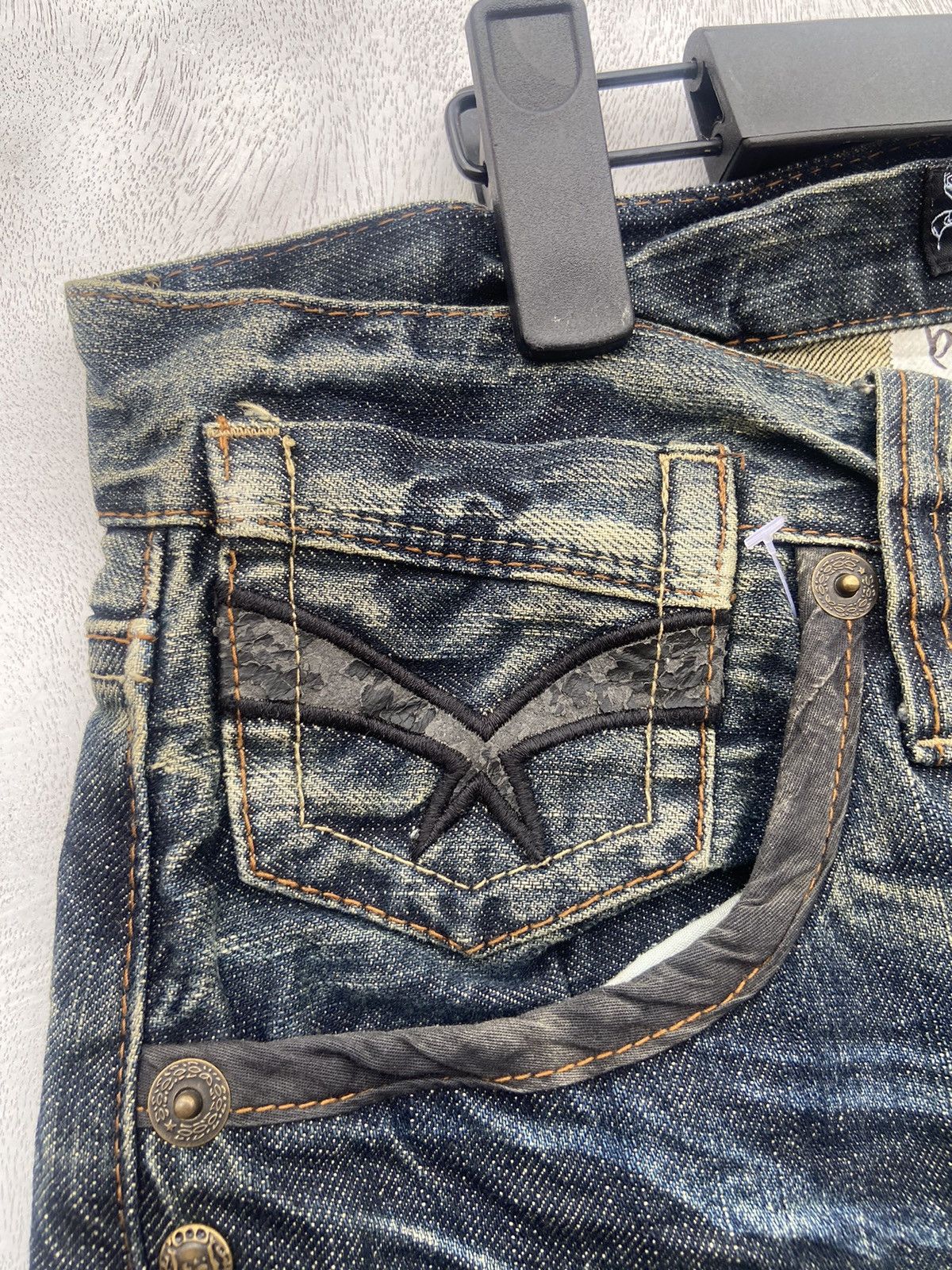 Vintage Oririn Rare jeans Size US 35 - 4 Thumbnail