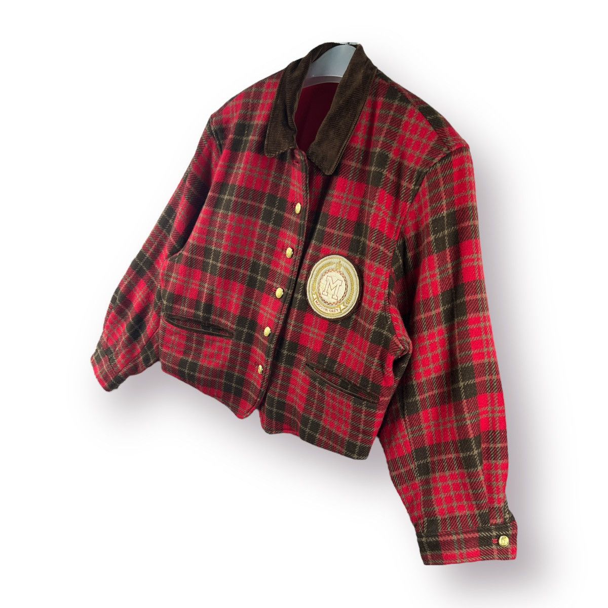 Other 🔥 BONDAGE TARTAN Nemeth inspired CROPPED JACKET Size L / US 10 / IT 46 - 2 Thumbnail