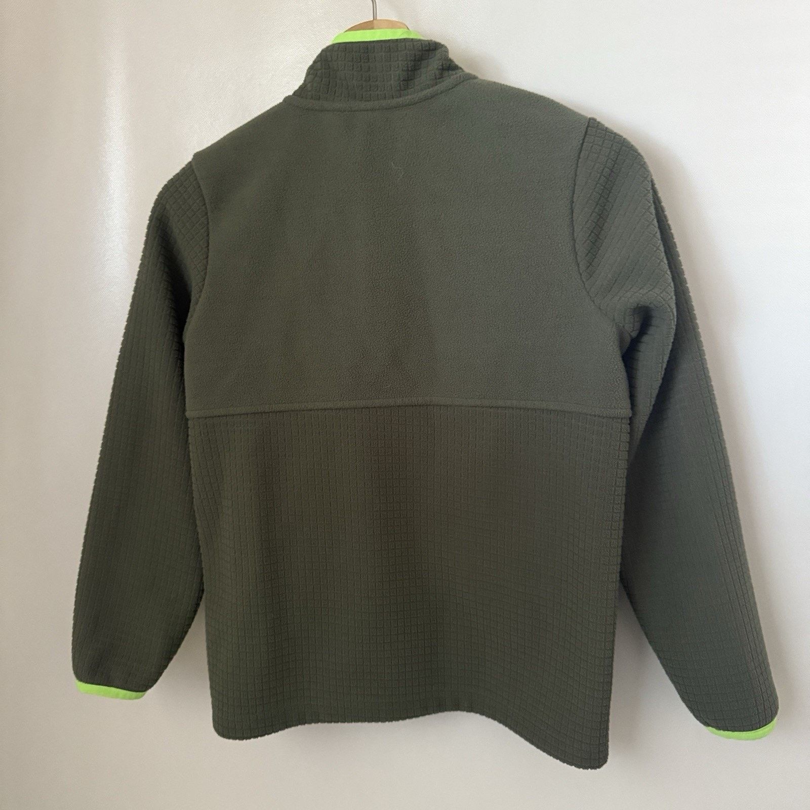 Lands' End Lands End Breathable Grid Fleece Zip Up School Warm Jacket Size US L / EU 52-54 / 3 - 2 Thumbnail