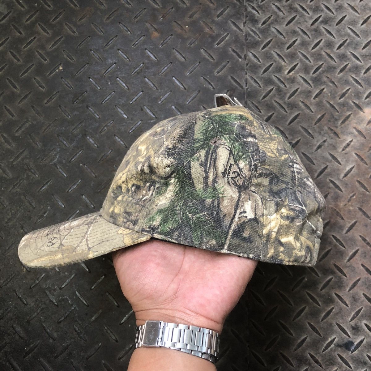 Realtree 🔥NOS🔥Crazy Vintage Realtree Official Camouflage Hat Size ONE SIZE - 4 Thumbnail