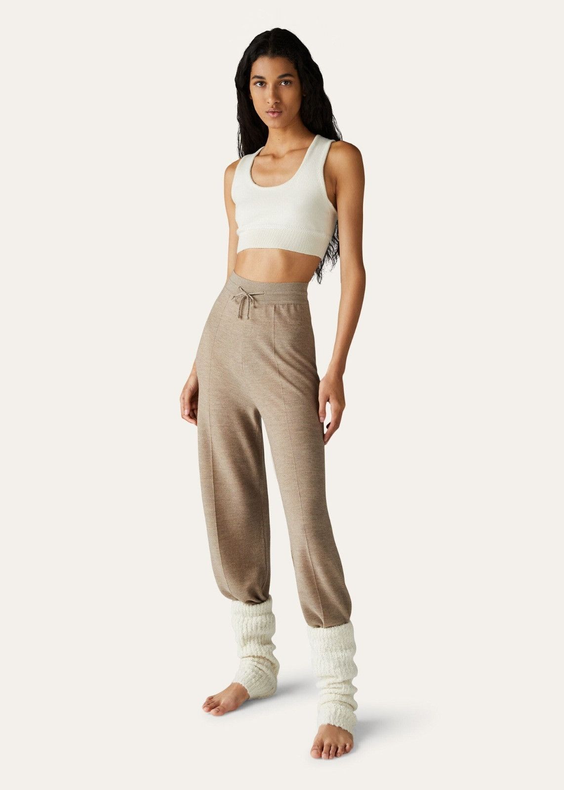 Loro Piana o1srvl11e1125 FAN6200 Cocooning AF Pant in Light Brown Size 28" / US 6 / IT 42 - 5 Thumbnail