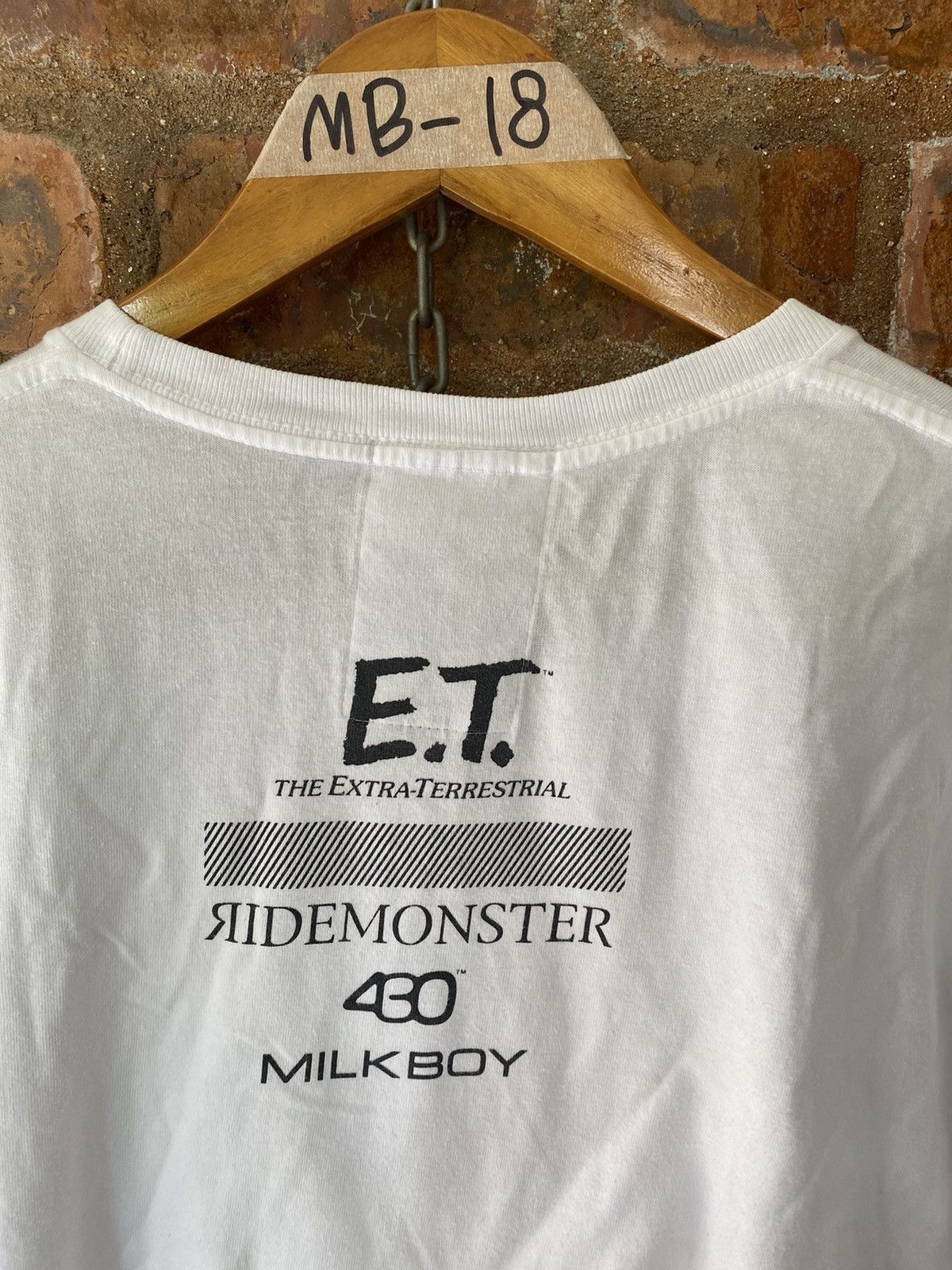 Japanese Brand 2000s Milk boy X Et tee Size US L / EU 52-54 / 3 - 9 Thumbnail