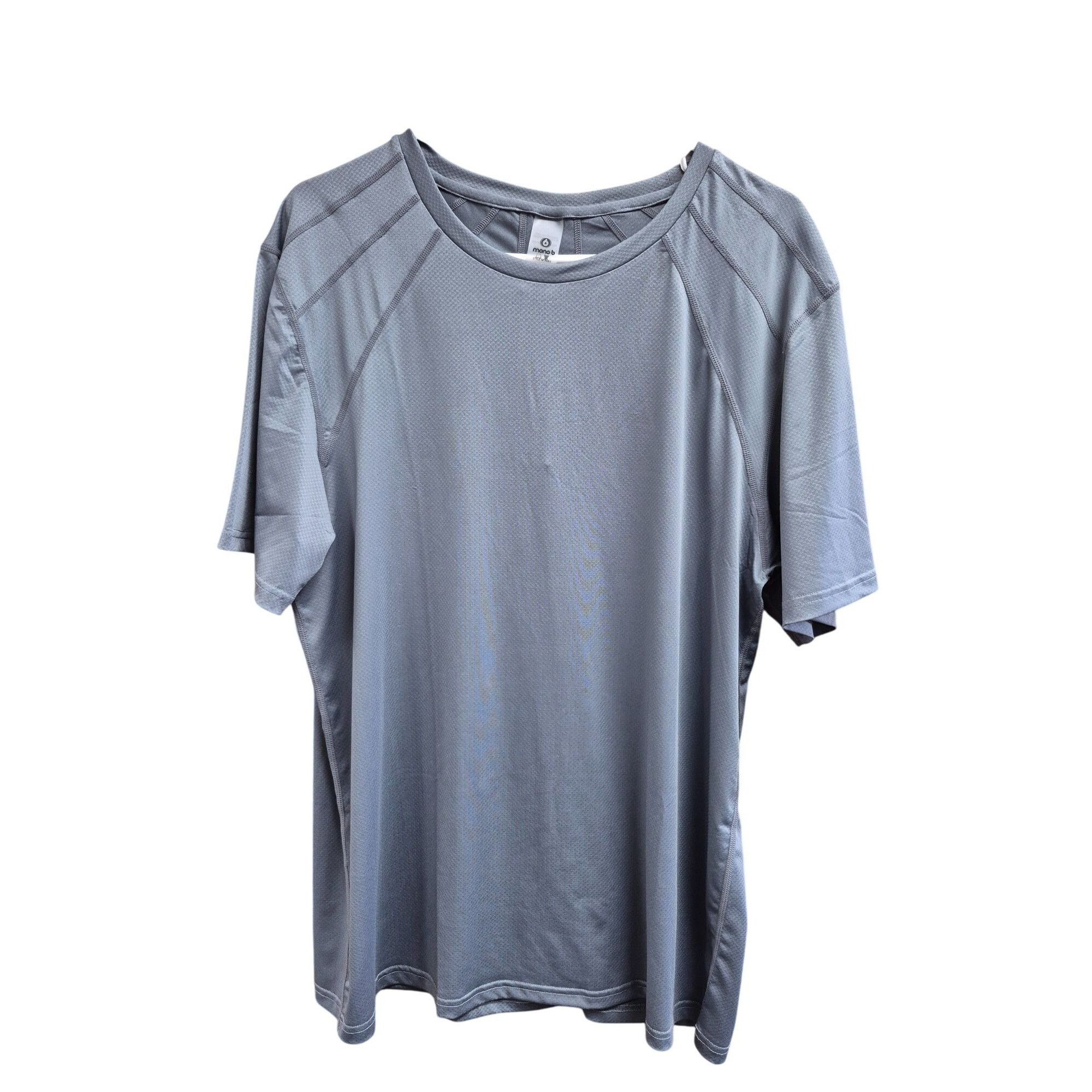Other Mono B Mens Gray Performance Short Sleeve T-Shirt S Size US S / EU 44-46 / 1 - 3 Thumbnail