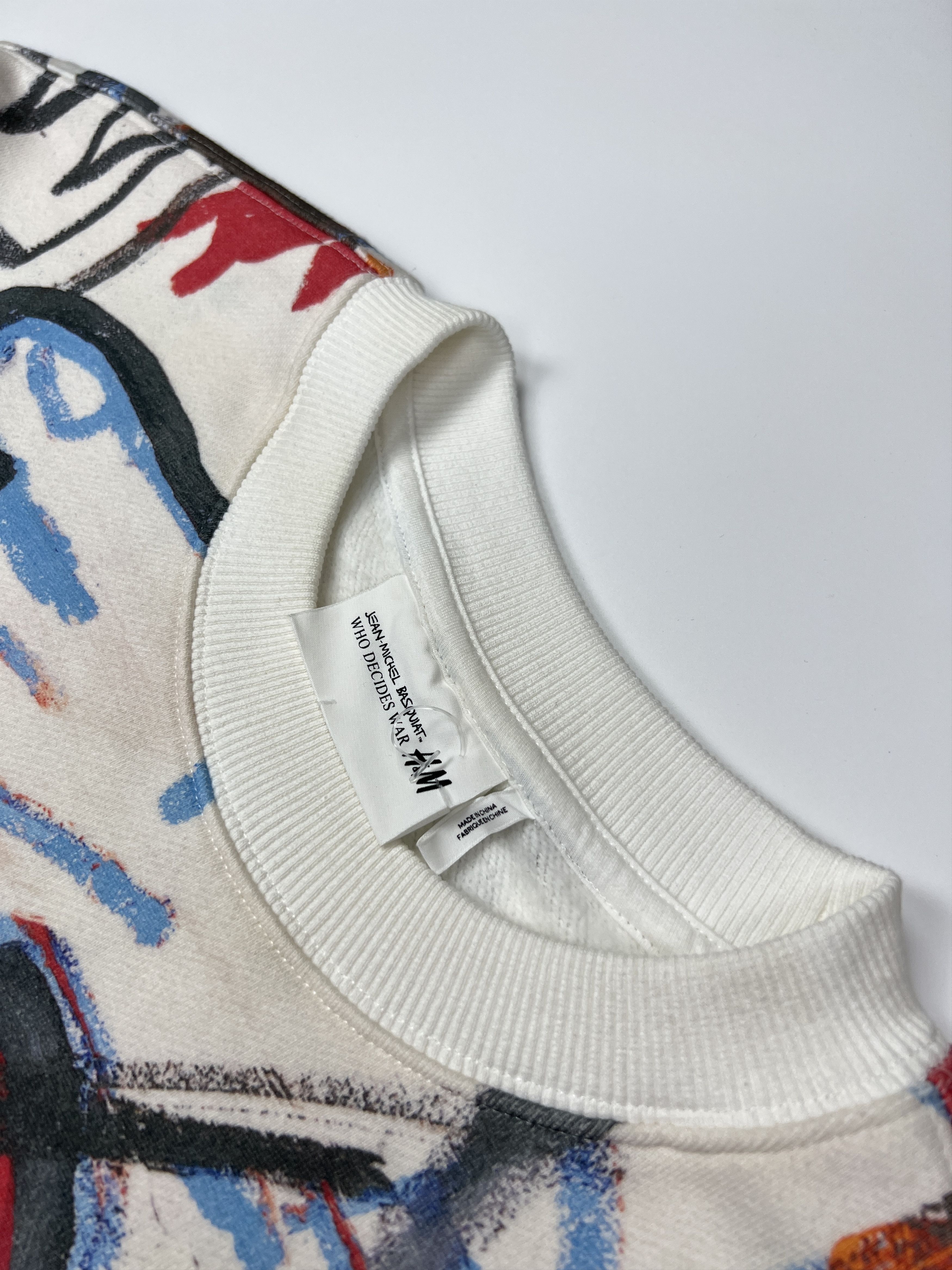 H&M × Jean-Michel Basquiat × Who Decides War Who Decides War El Bravado Basquiat Pattern Sweatshirt Size US M / EU 48-50 / 2 - 6 Thumbnail