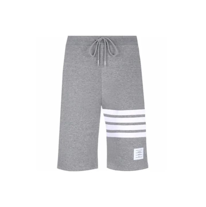 Thom Browne Classic Striped Gray Casual Shorts