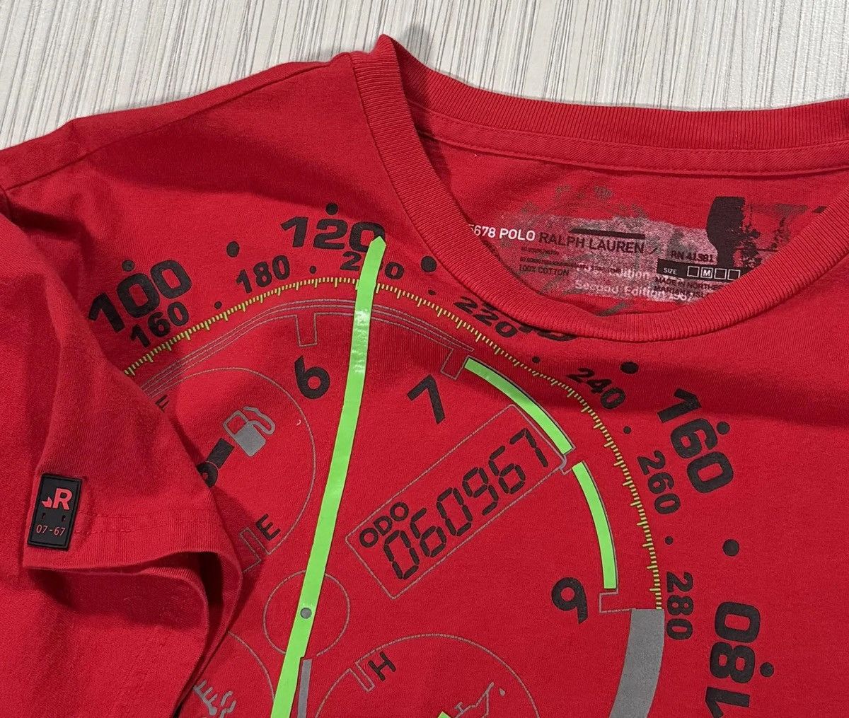 Polo Ralph Lauren Vintage Polo Sport RL Stopwatch T Shirt (Size M) Size US M / EU 48-50 / 2 - 2 Thumbnail