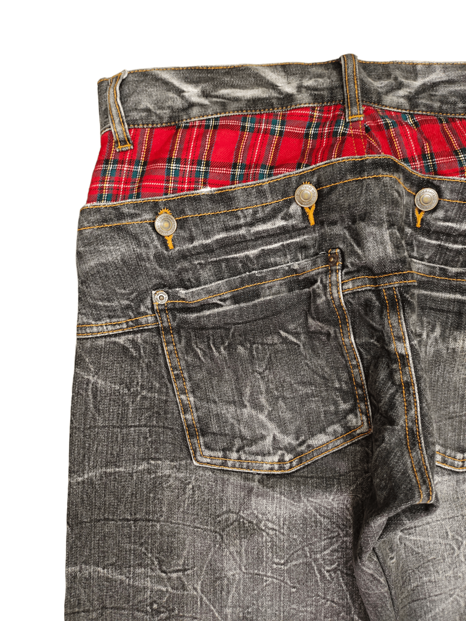 Comme des Garcons × Undercover Daily Topics Double Waist Clawmark Ppfm Undercover Style Size US 31 - 13 Thumbnail
