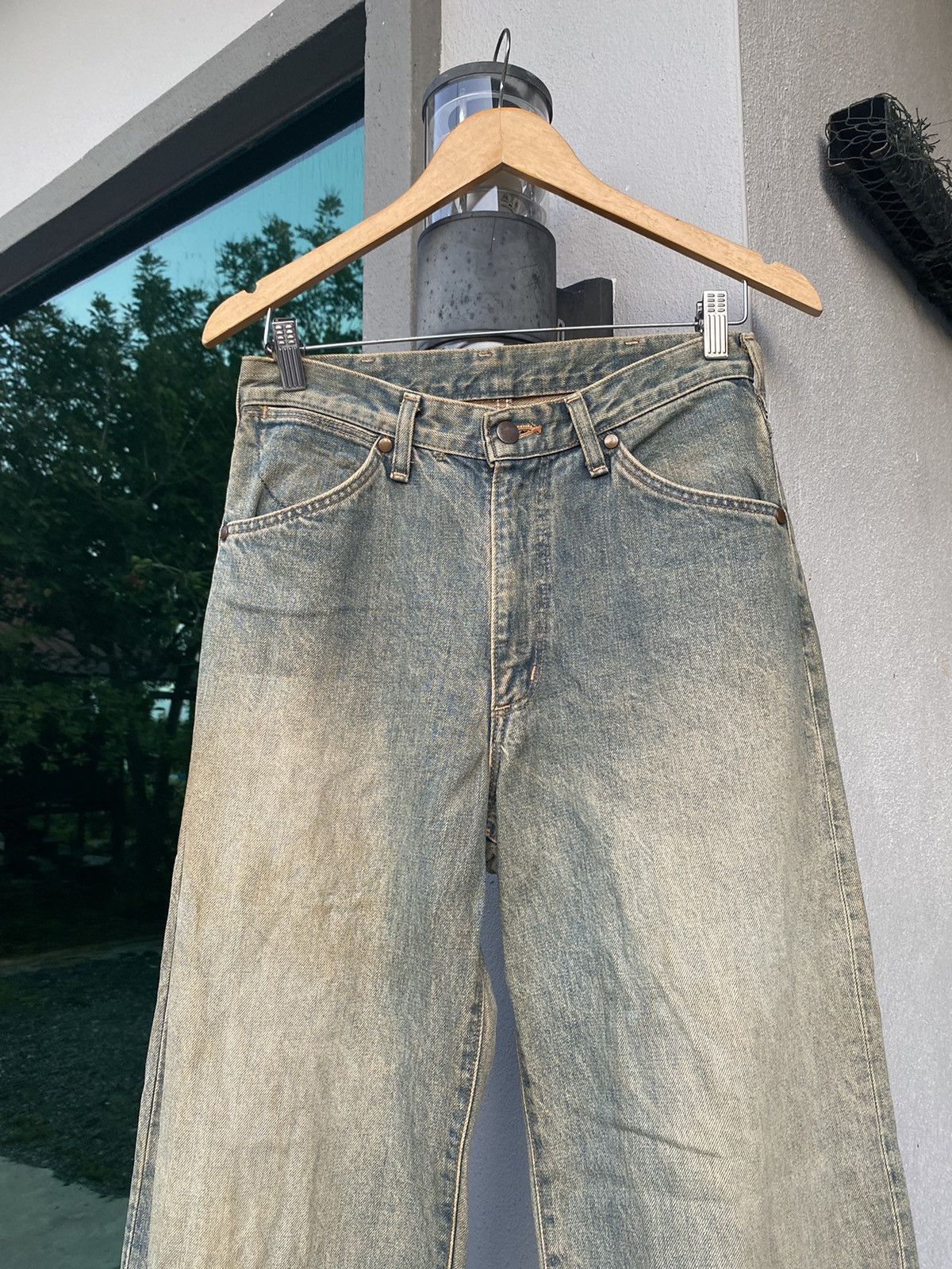 Vintage × Wrangler Vintage Wrangler Seasoned Selvedge Size US 29 - 2 Thumbnail