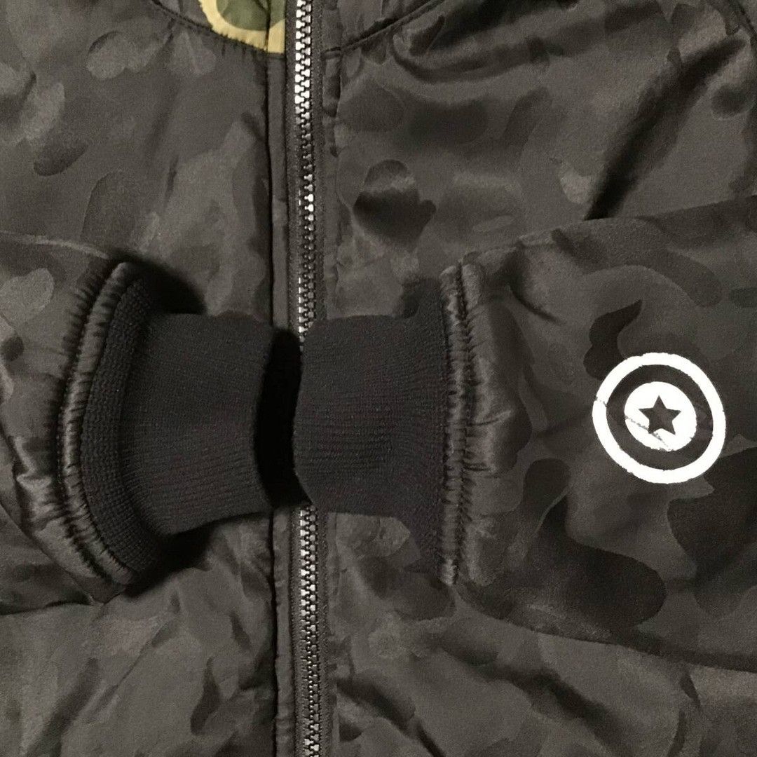 Bape BAPE camo Batting shark full zip hoodie jacket a bathing ape Size US M / EU 48-50 / 2 - 6 Thumbnail