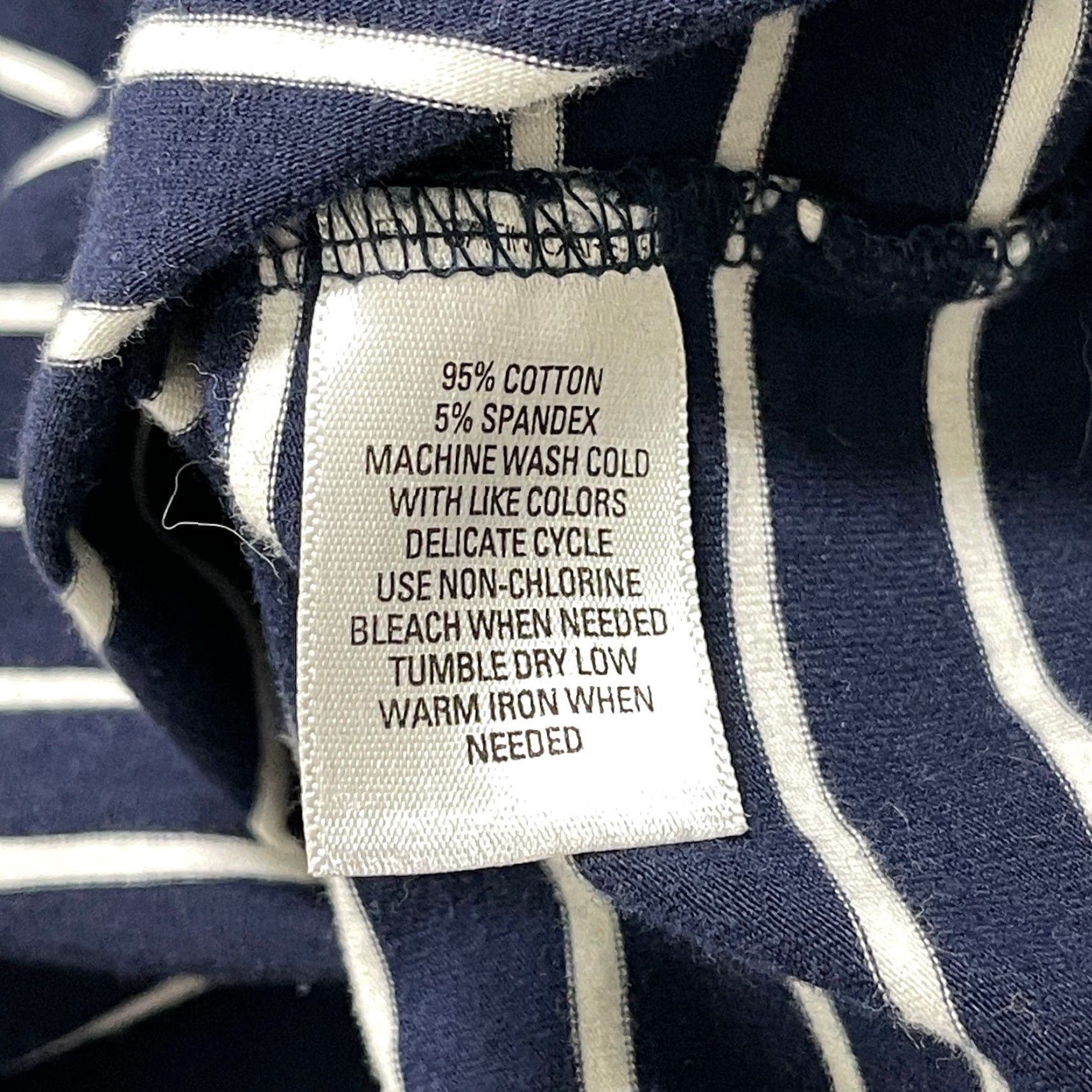 Greats Great Northwest Tee Shirt XL Blue White Striped Short Sleeve Minimalist Preppy Women Regular Round Neck Pullover T-Shirt Cotton Vintage: No Size XL / US 12-14 / IT 48-50 - 6 Thumbnail