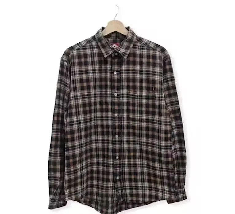 Converse Converse Plaid Tartan Flannel Shirt Size US L / EU 52-54 / 3 - 1 Thumbnail