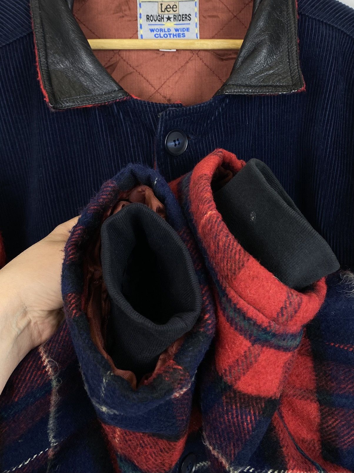 Lee Vintage Lee Rough Riders Corduroy Plaid Jacket Buttons Sz M Size US M / EU 48-50 / 2 - 4 Thumbnail