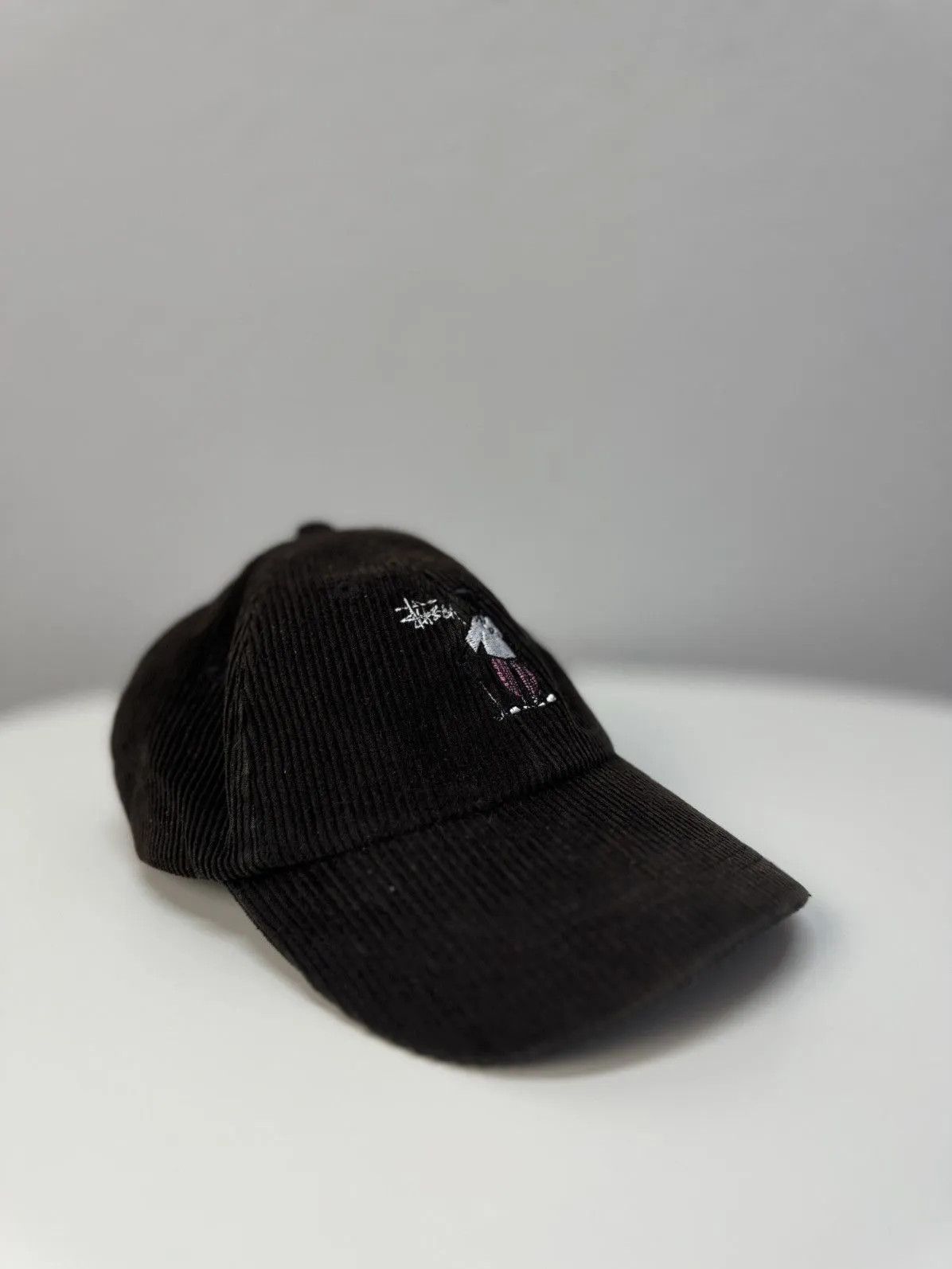 Stussy Vintage Stussy Hat Cap velvet Y2k Streetwear Sk8 luxury Size ONE SIZE - 3 Thumbnail