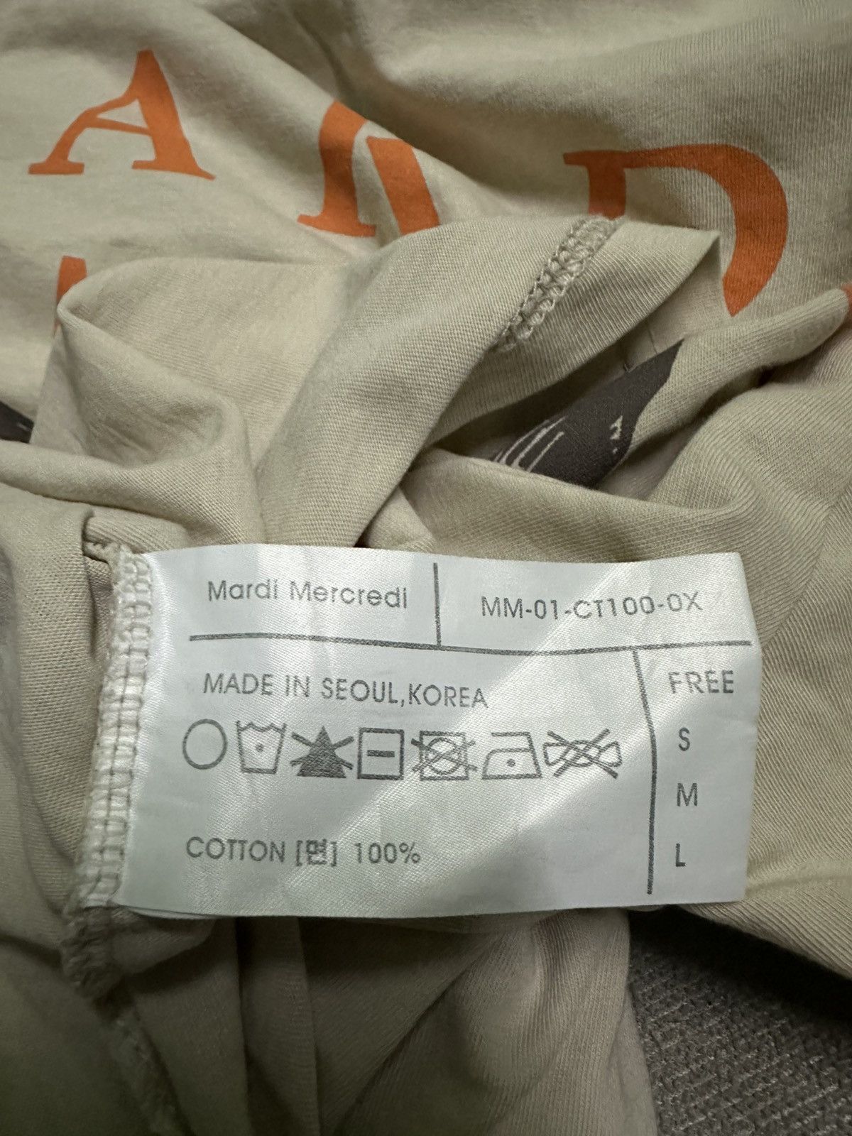 Japanese Brand Mardi mercredi tshirt Size US M / EU 48-50 / 2 - 6 Thumbnail