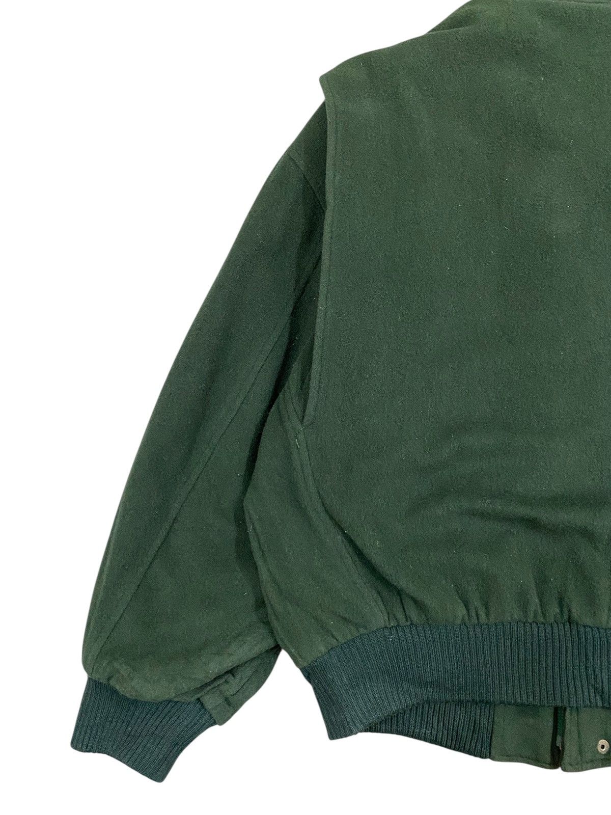 Calvin Klein Vtg Calvin Klein Sport Wool Bomber Jacket Size US M / EU 48-50 / 2 - 7 Thumbnail