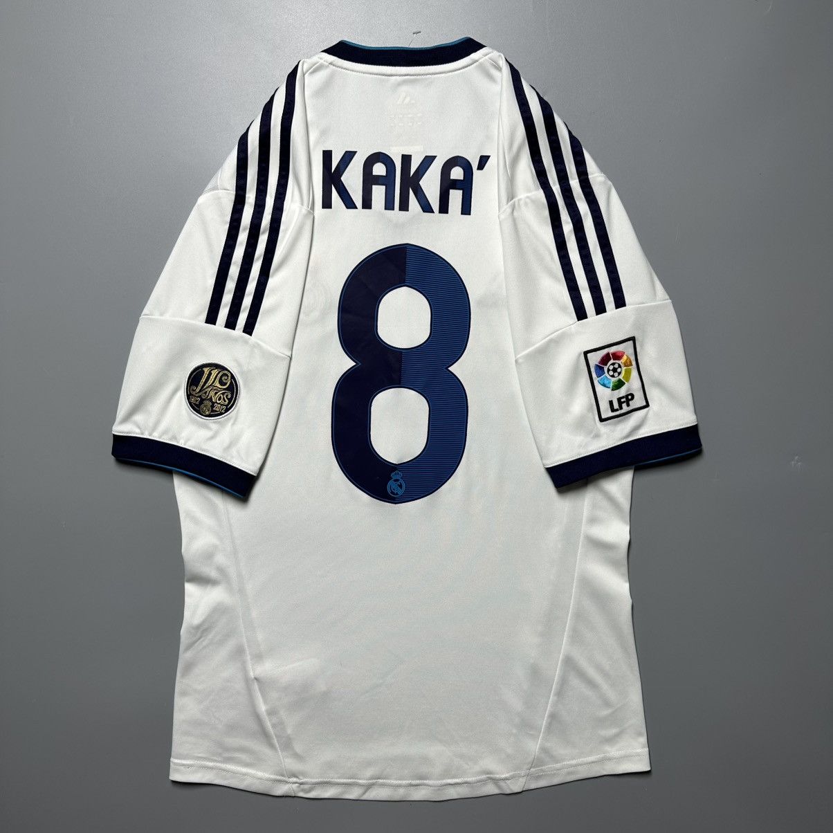 Adidas REAL MADRID 2012/2013 FOOTBALL HOME JERSEY #8 KAKA Size US S / EU 44-46 / 1 - 1 Thumbnail