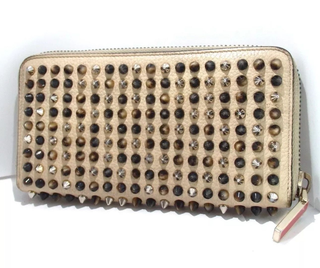 Christian Louboutin Christian Louboutin Panettone leather wallet Black Size ONE SIZE - 2 Thumbnail