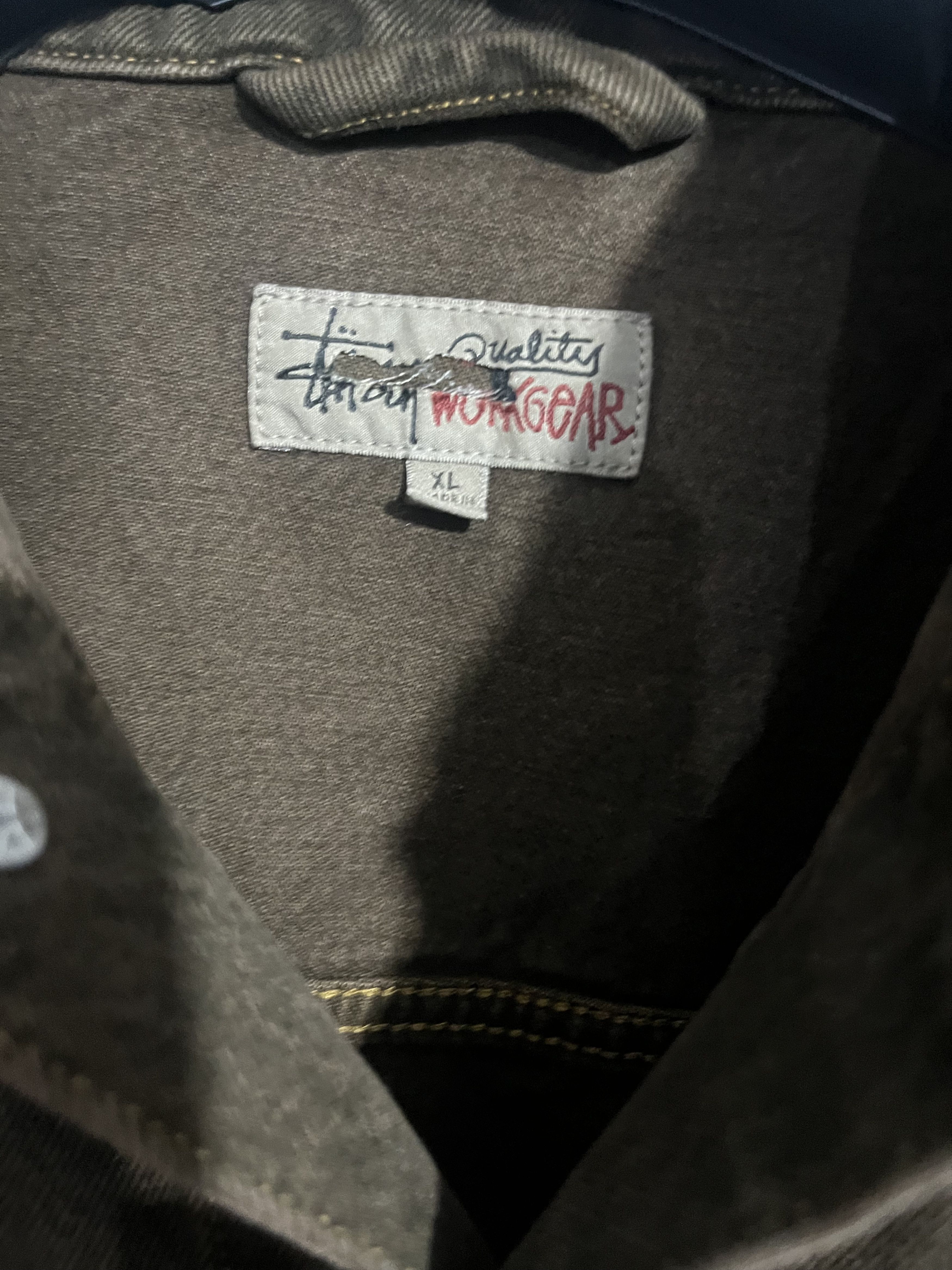 Stussy TRUCKER JACKET DENIM Size US XL / EU 56 / 4 - 7 Thumbnail