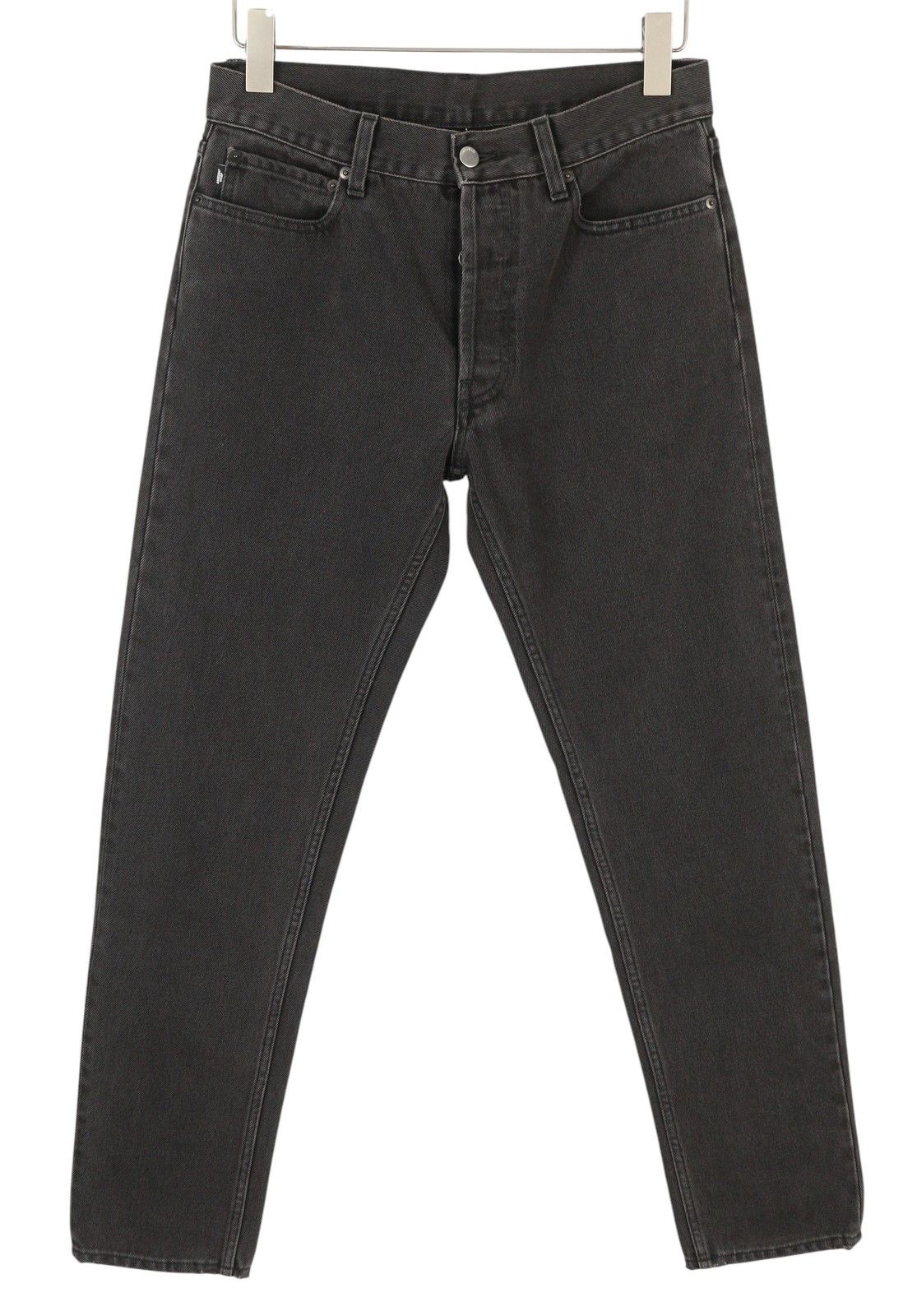 Ambush Design WKSP W31 Black Button 5-Pocket Denim Jeans 86794 Size US 31 - 2 Thumbnail