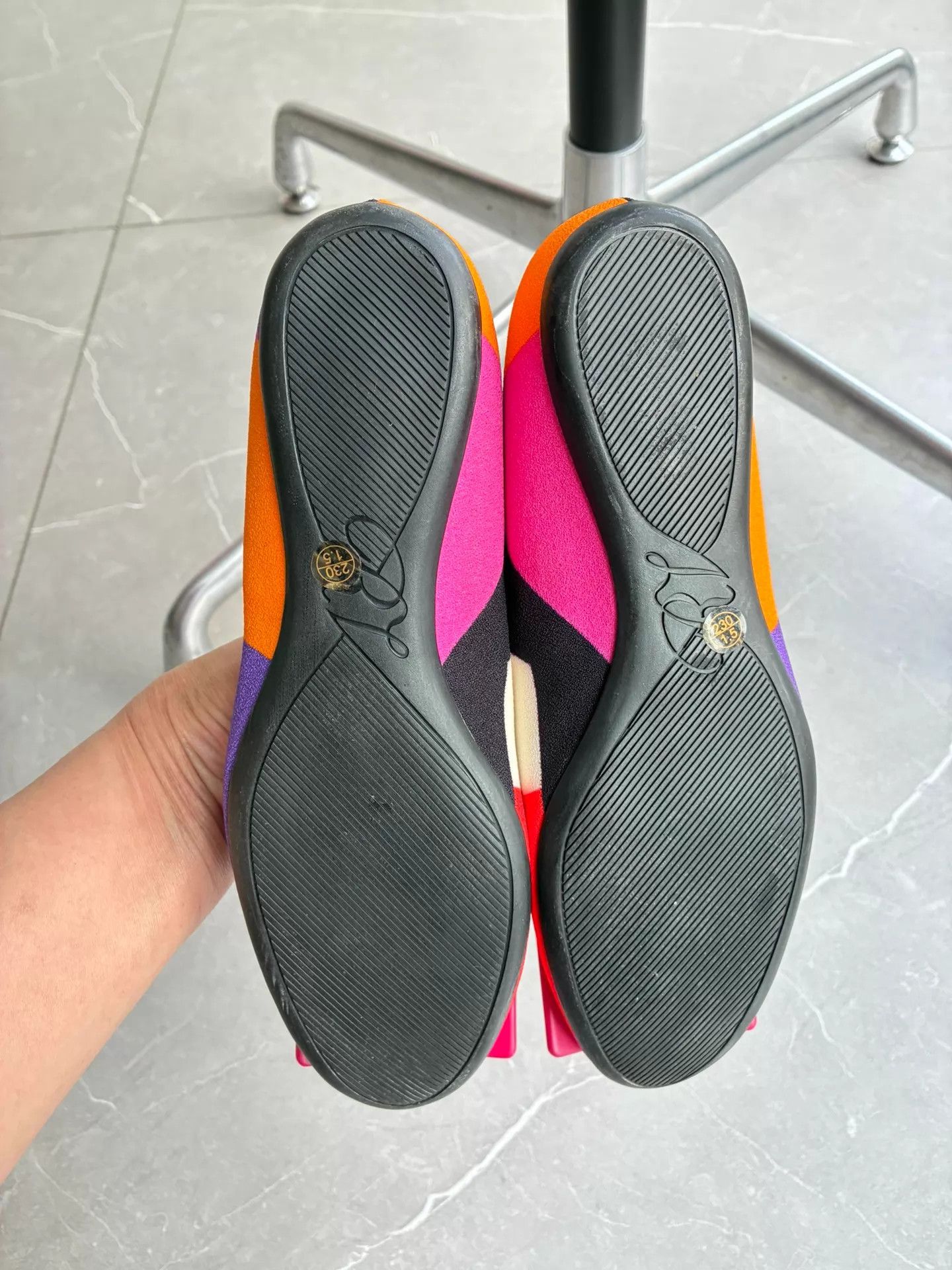 Roger Vivier Roger Vivier Color - Blocked Square Buckle Flats 36 Size US 5.5 / IT 35.5 - 5 Thumbnail