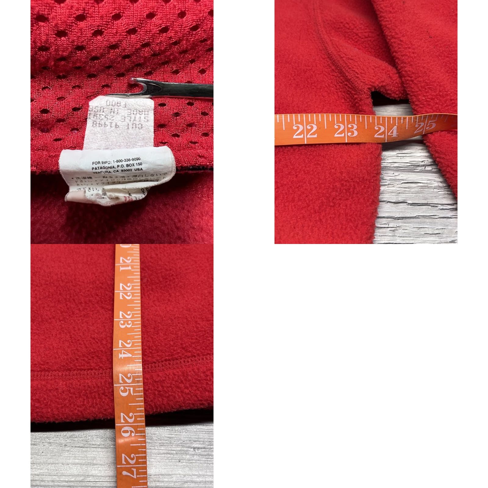Patagonia VINTAGE Patagonia Synchilla Fleece Zip Up Jacket Made in USA Red Adult Sz Large Mens Jacket Retro 90s Full Zip Size US L / EU 52-54 / 3 - 8 Thumbnail