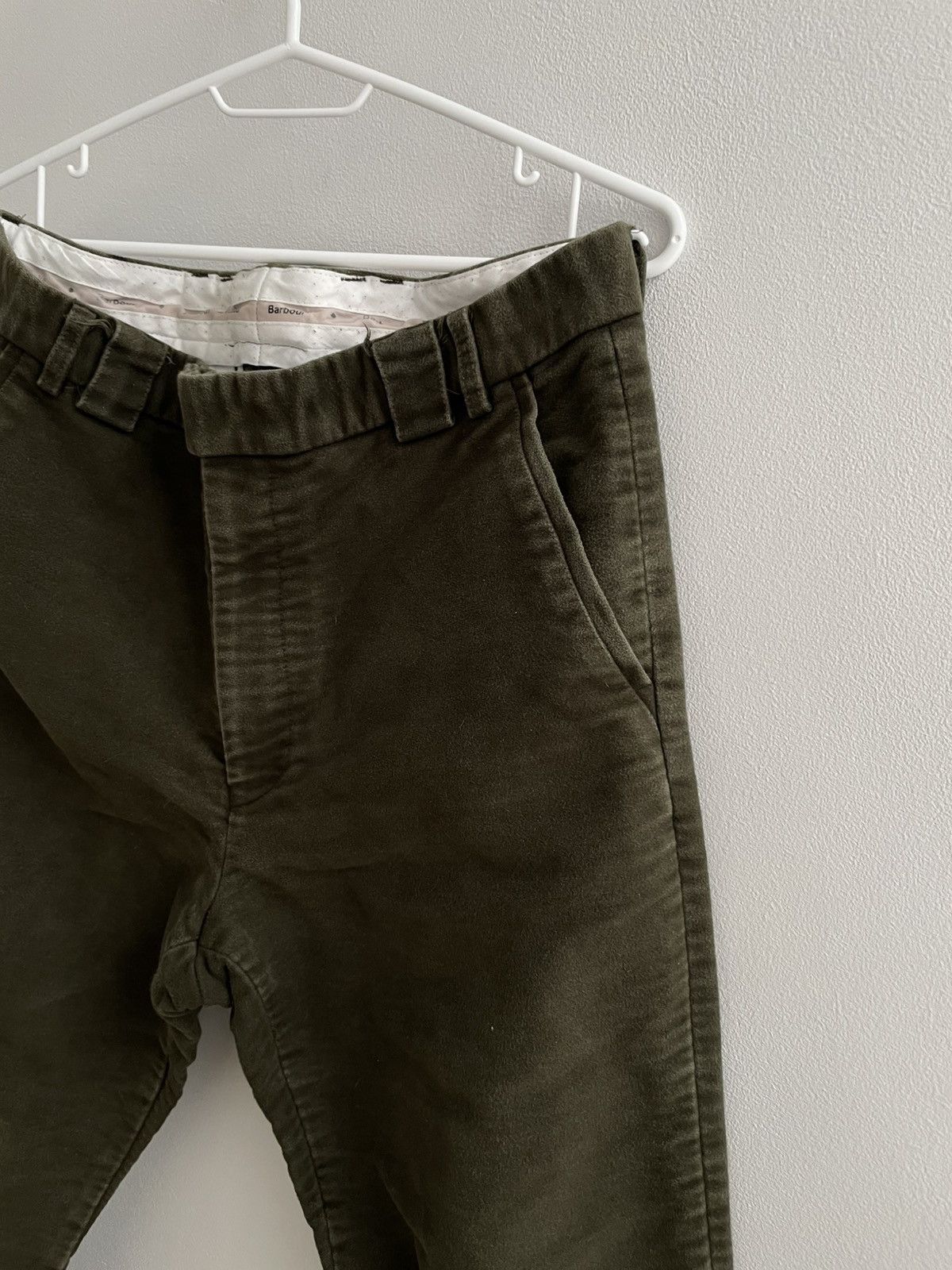 Barbour Barbour Suede Green Pants Tousers Chino Joggers Size US 34 / EU 50 - 5 Thumbnail