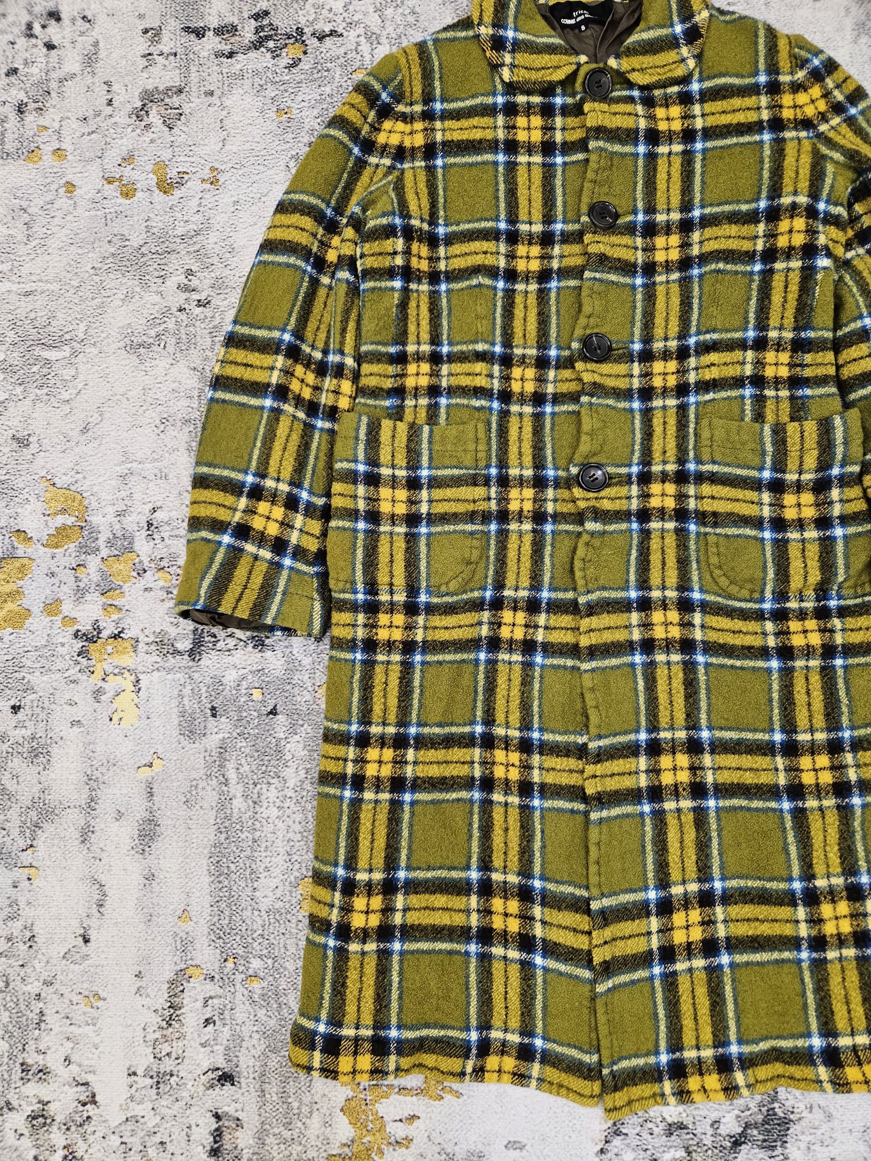 Comme des Garcons Comme des Garçons Women Long Wool Coat - AvantGarde Elegance Size S / US 4 / IT 40 - 5 Thumbnail