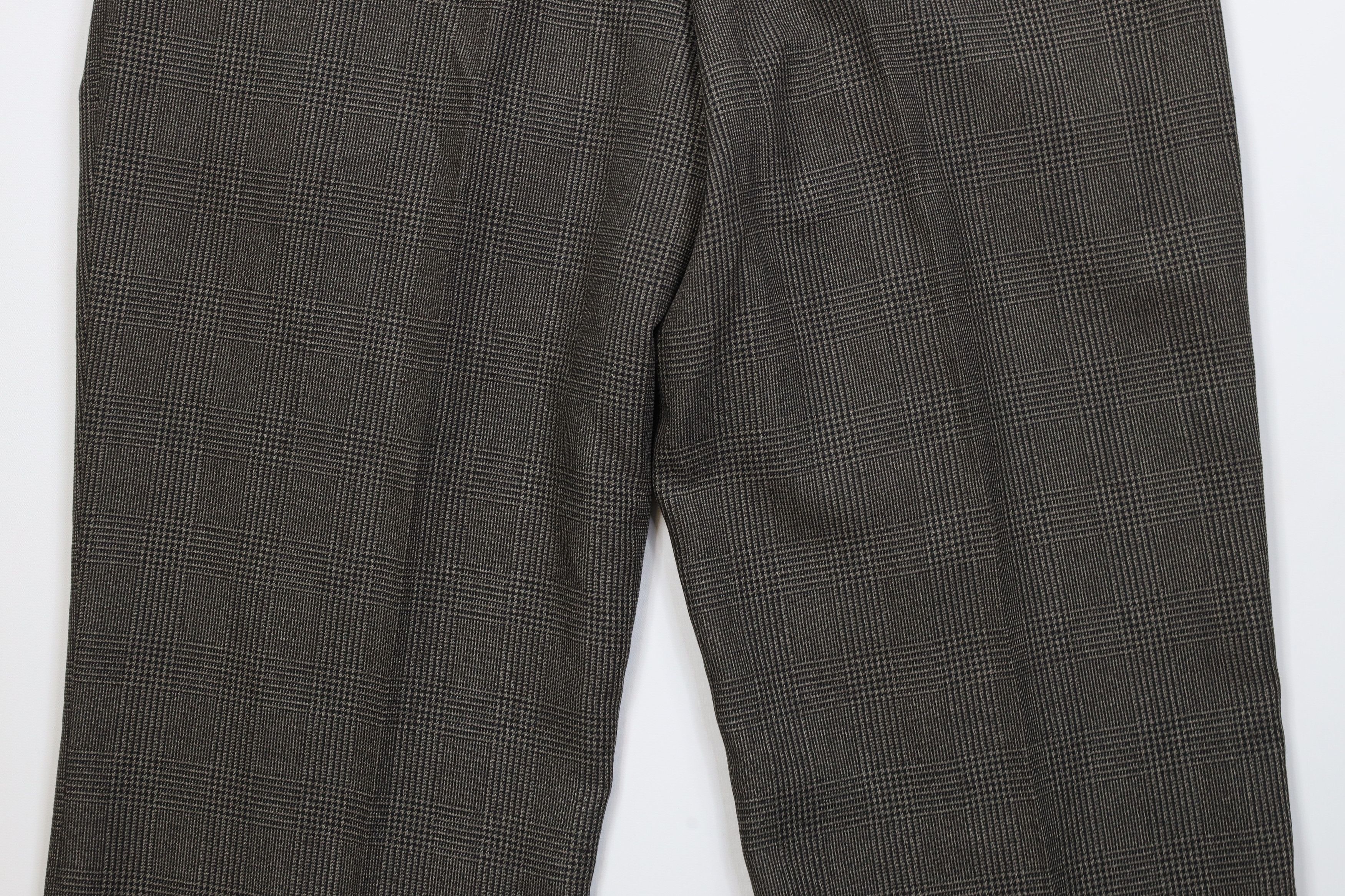 Vintage Deadstock Vintage 90s Streetwear Knit Wide Leg Chino Pants Size US 32 / EU 48 - 13 Thumbnail