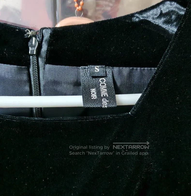 Comme des Garcons Comme Des Garcons Square neck velvet coat Size S / US 4 / IT 40 - 2 Thumbnail