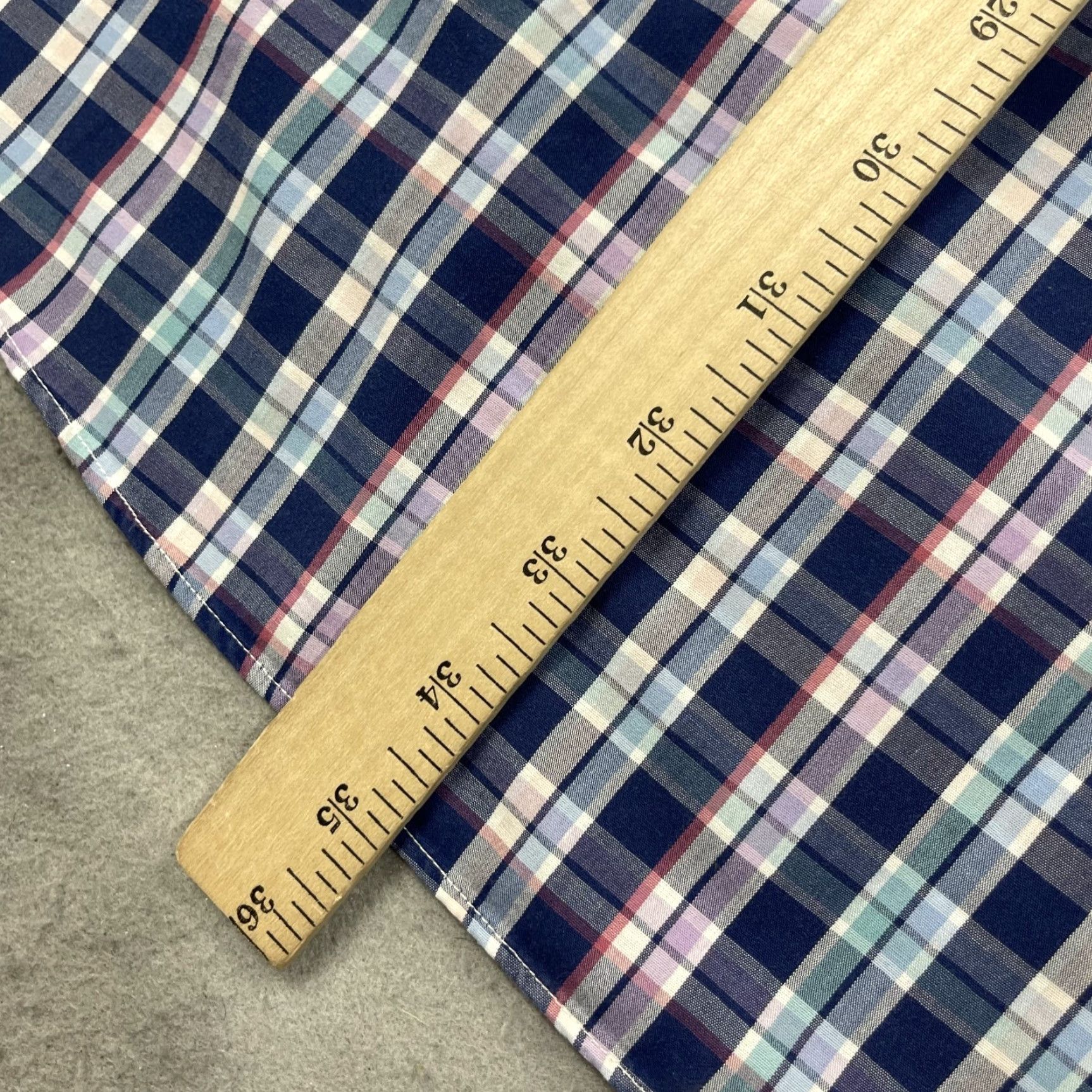 Brooks Brothers Brooks Brothers Shirt Mens 4XL Blue Plaid 100% Cotton Long Sleeve Button-Up Casual Size US XXL / EU 58 / 5 - 8 Thumbnail