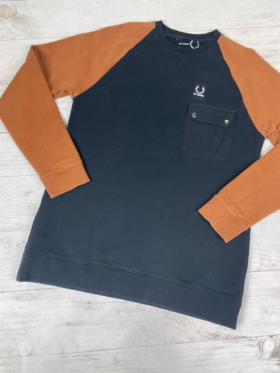Fred Perry × Raf Simons RAF SIMONS x Fred Perry Sweatshirt Pullover Size US M / EU 48-50 / 2 - 7 Thumbnail