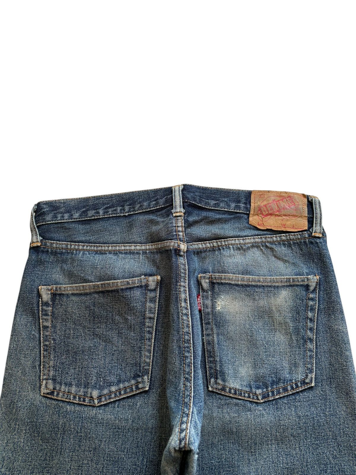 Denime × Japanese Brand Vintage Denime Selvedge Rusty Mud Wash Loose Baggy Shorts Size US 31 - 11 Thumbnail