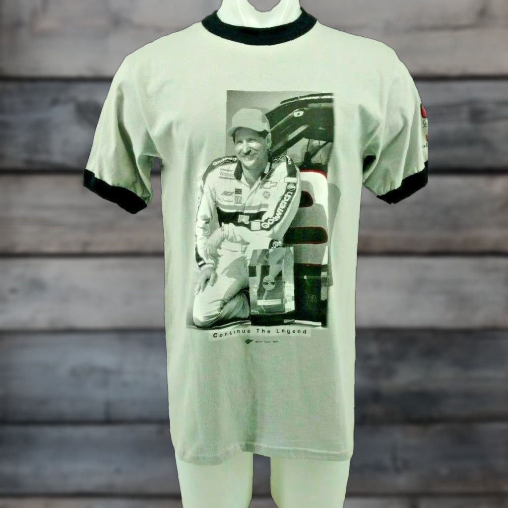 NASCAR VINTAGE Winners Circle Men's T Shirt Nascar Dale Earnhardt The Intimidator Gray Short Sleeve M Size US M / EU 48-50 / 2 - 1 Thumbnail