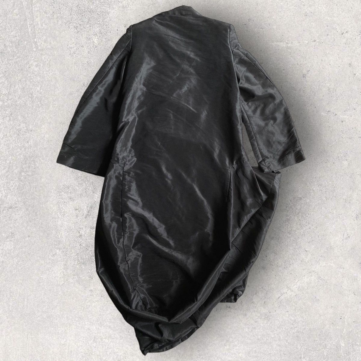 Yohji Yamamoto SS01 Silk Blend Drape Coat Size S / US 4 / IT 40 - 5 Thumbnail