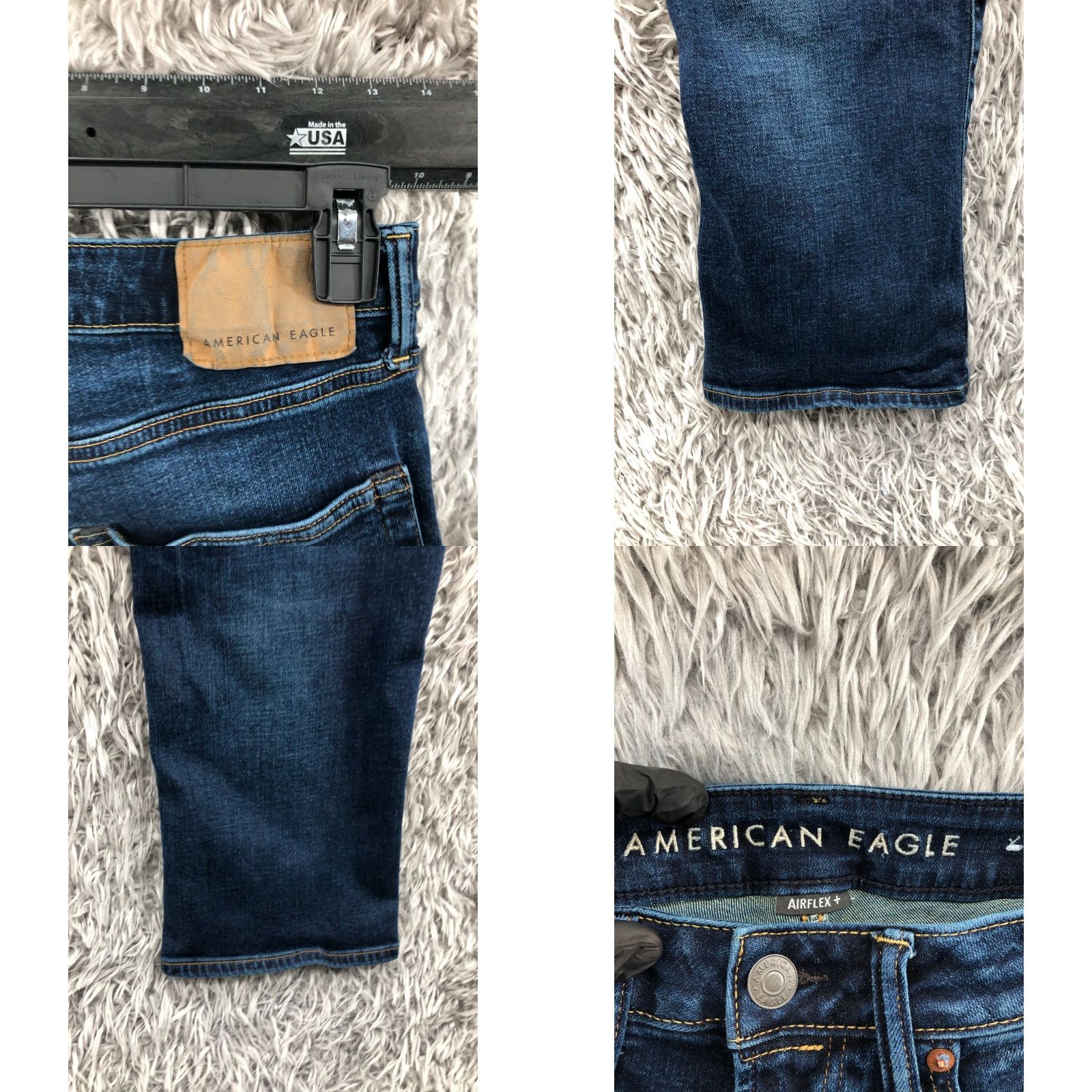American Eagle Outfitters VINTAGE American Eagle Outfitters American Classic Bootcut Jeans 26x28 Mens Dark Wash Blue FlAW Size US 26 / EU 42 - 8 Thumbnail