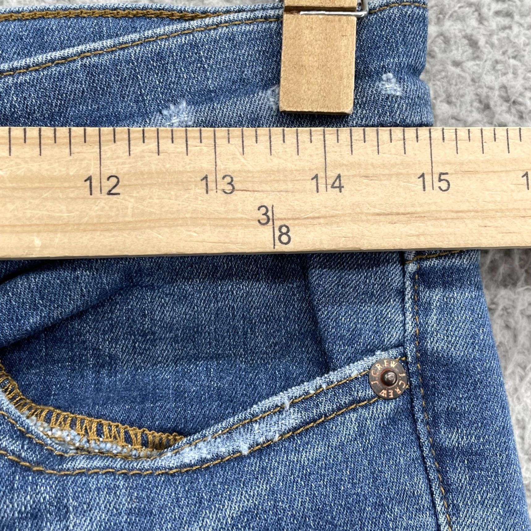 J.Crew J.Crew Jeans 30 Lookout High Rise Crop Slim Chic 90s Blue Womens Size 30" / US 8 / IT 44 - 2 Thumbnail