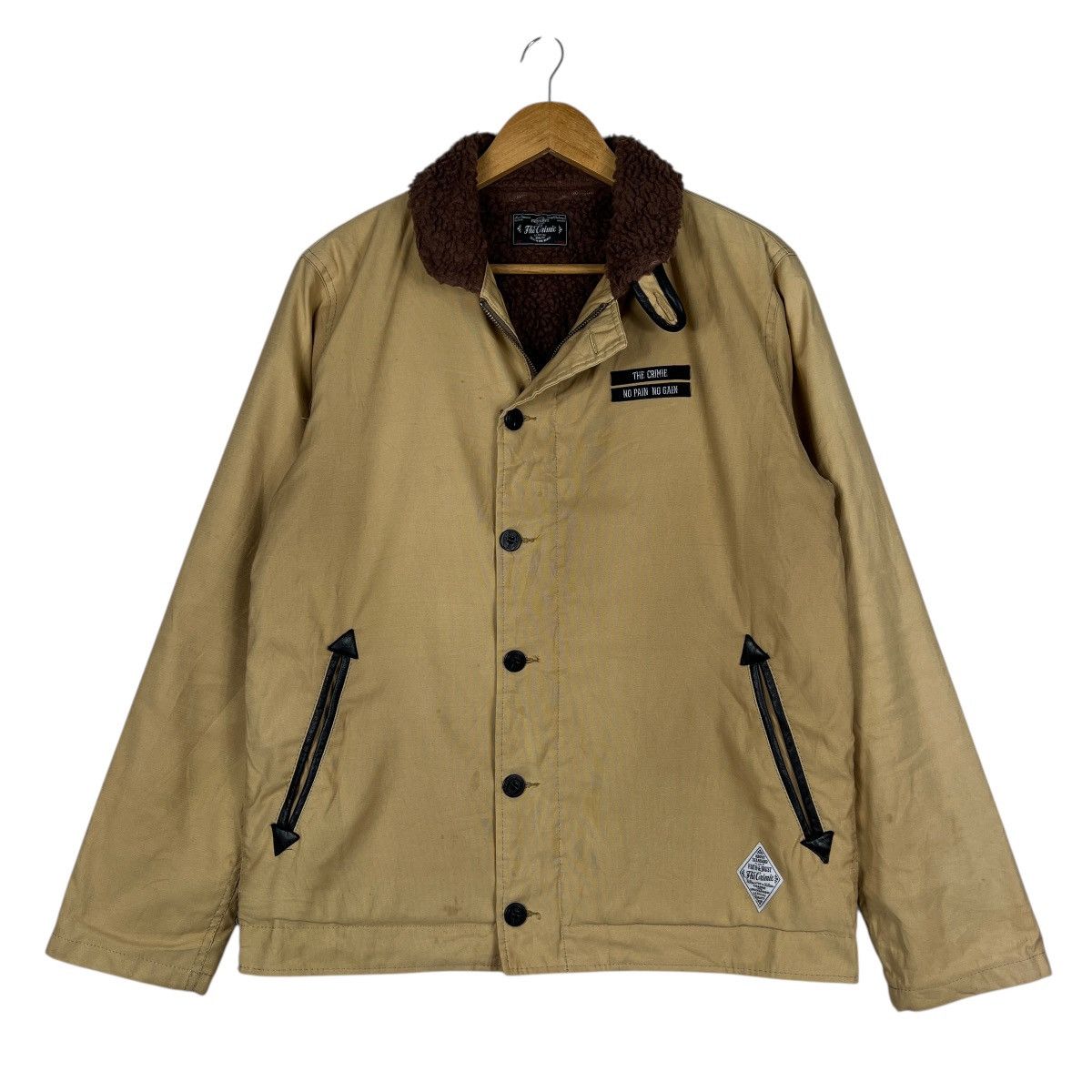 Japanese Brand 🔥 The Crime Deck Jacket Made In Japan Size US L / EU 52-54 / 3 - 6 Thumbnail