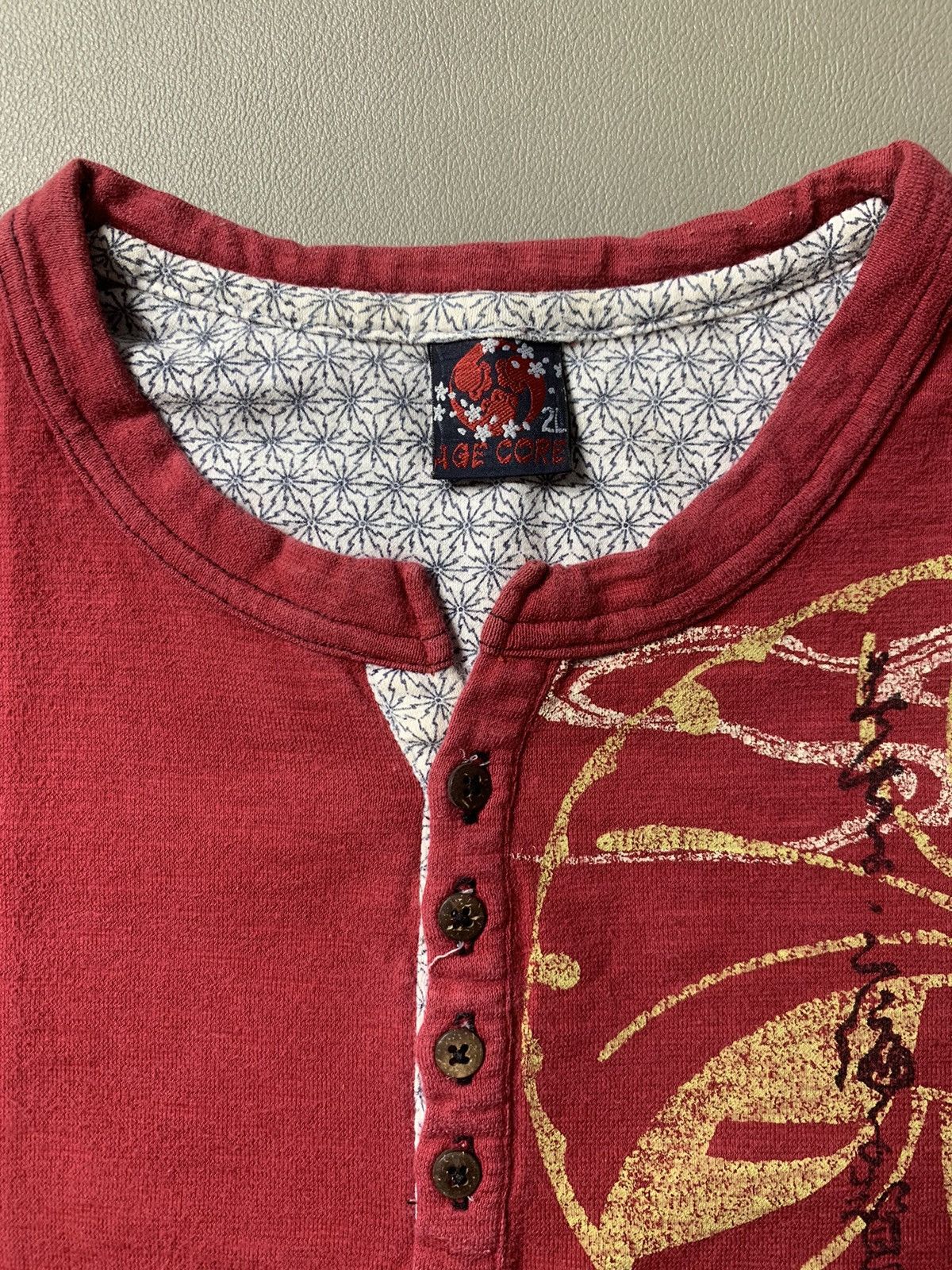 Japanese Brand Age Core Sukajan Souvenir Tiger Tshirt Size US L / EU 52-54 / 3 - 5 Thumbnail
