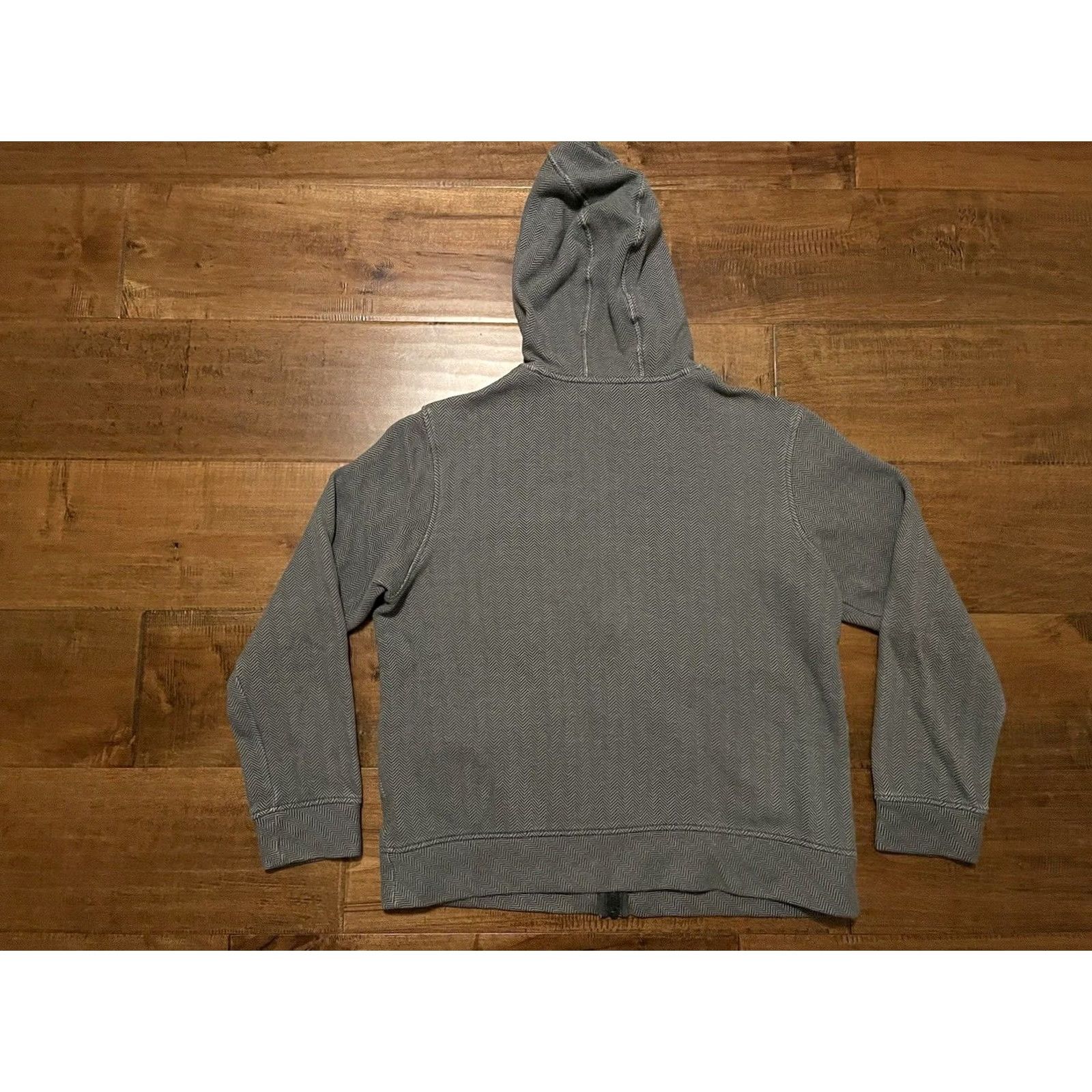 Nike Nike 6.0 Y2K Herringbone Full Zip Hoodie Sweatshirt Gray Skateboarding Men's L Size US L / EU 52-54 / 3 - 4 Thumbnail