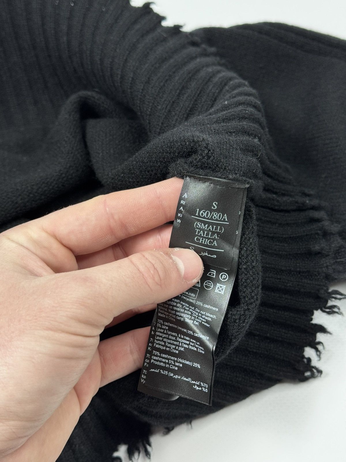 Allsaints Allsaints Kiera Cashmere Crew women’s Sweater Size S / US 4 / IT 40 - 11 Thumbnail