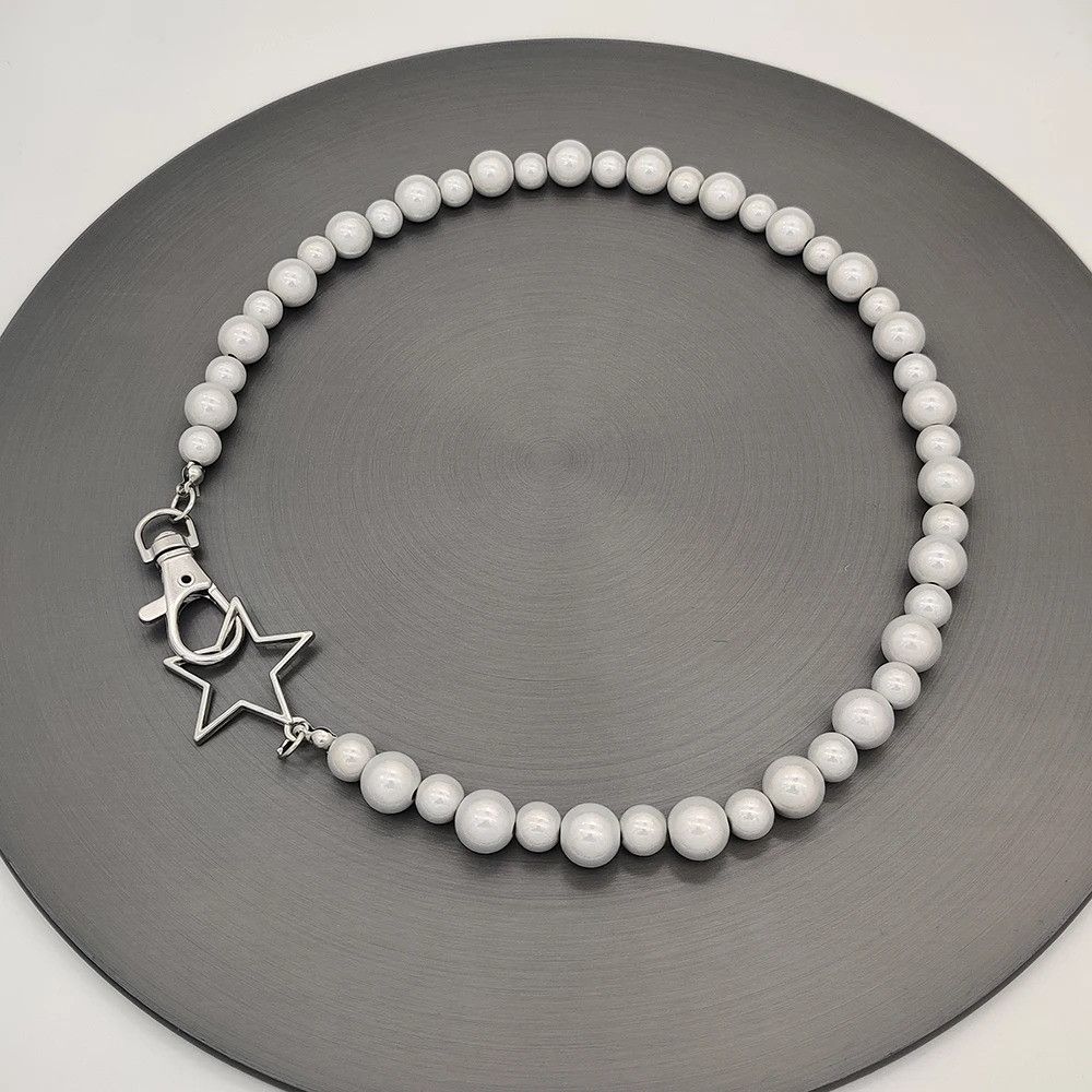 Vintage Reflective Beads Choker Necklace Size ONE SIZE - 3 Thumbnail